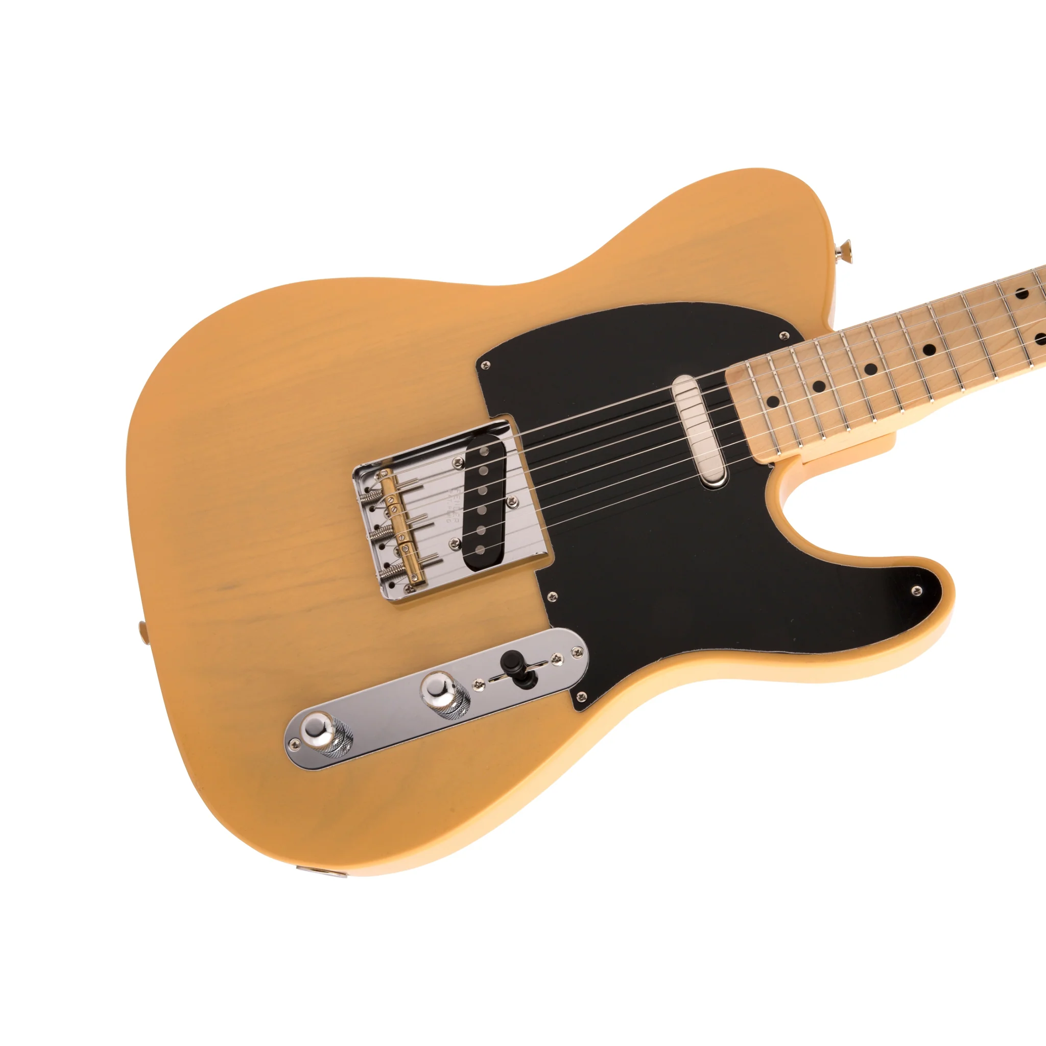 Fender Japan Heritage 50s Telecaster Electric Guitar, Maple FB, Butterscotch Blonde - Image 5