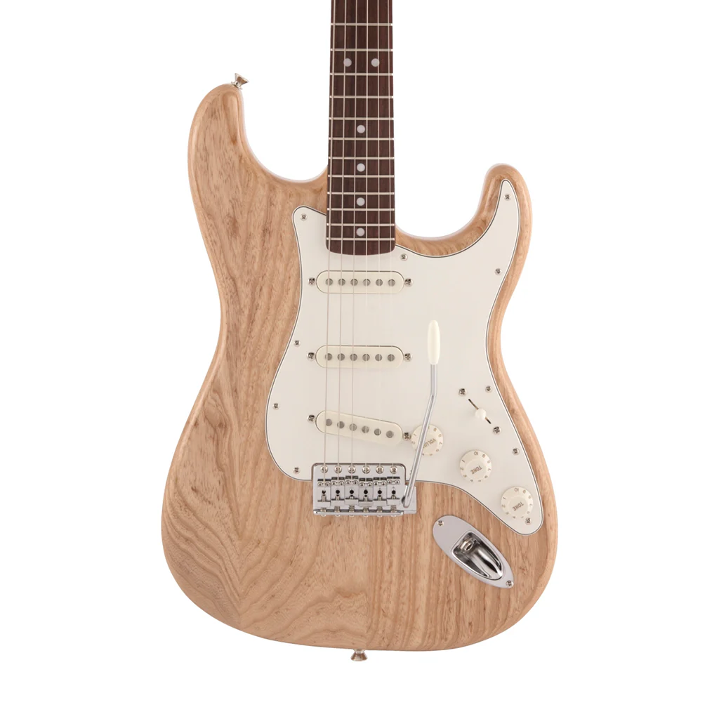Fender Japan Heritage 70s Stratocaster Electric Guitar, RW FB, Natural - Image 3