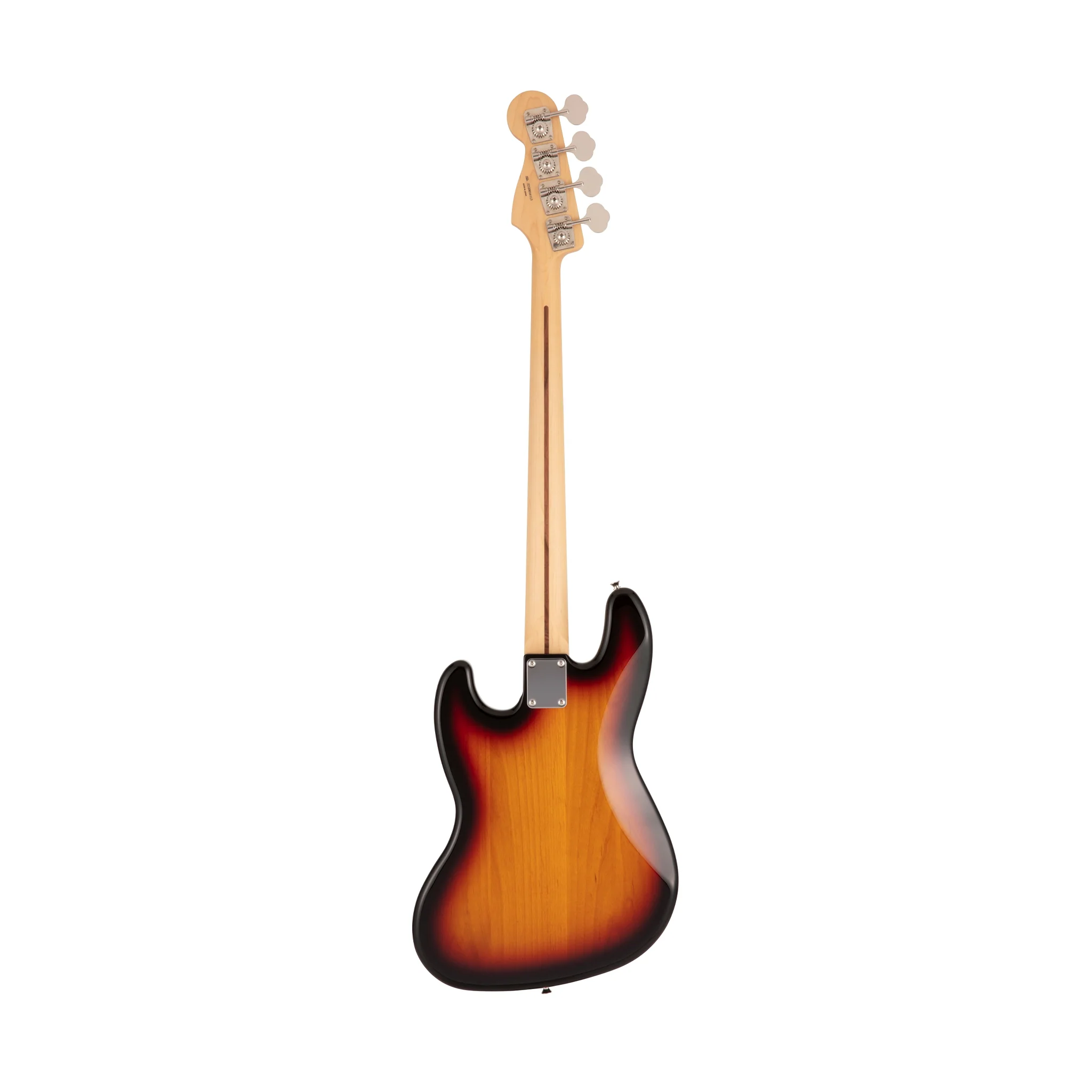 Fender Japan Hybrid II Jazz Bass Guitar, Maple FB, 3-Color Sunburst - Image 2