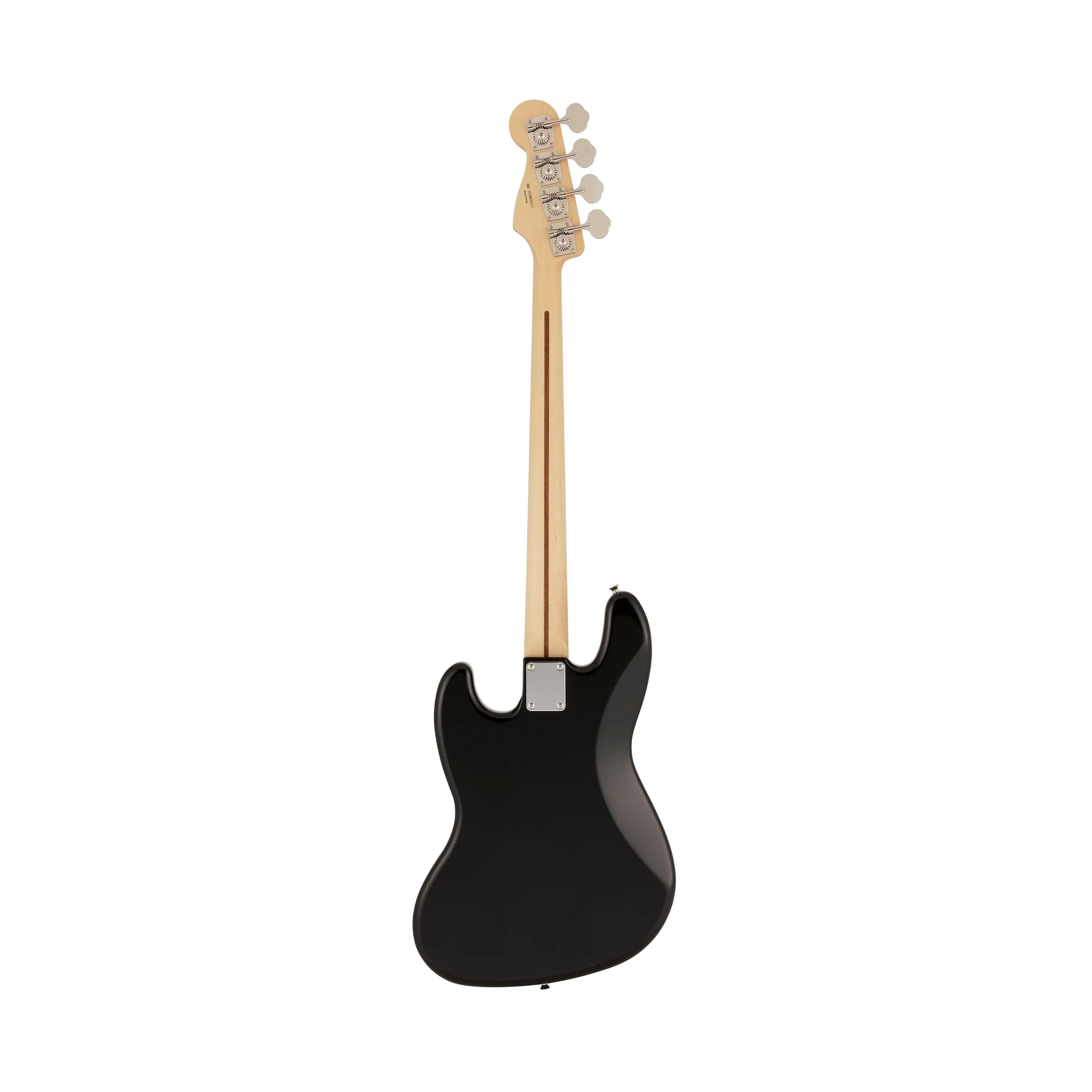 Fender Japan Hybrid II Jazz Bass Guitar, Maple FB, Black - Image 2