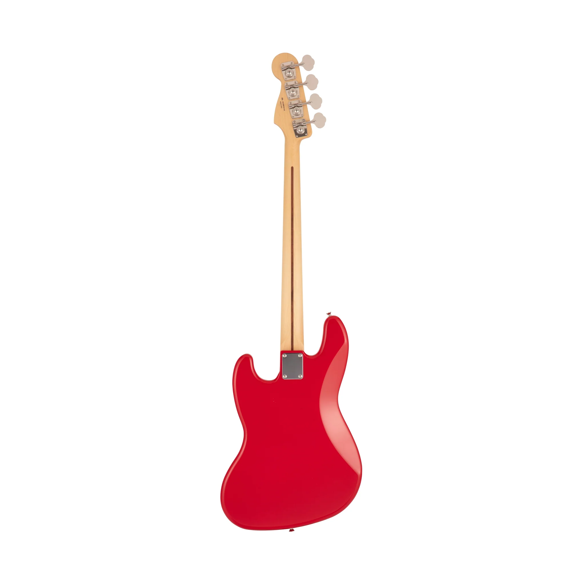 Fender Japan Hybrid II Jazz Bass Guitar, Maple FB, Modena Red - Image 2