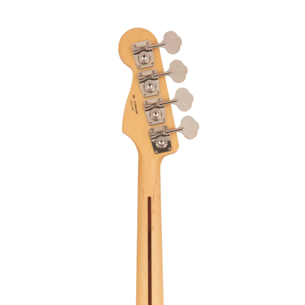 Fender Japan Hybrid II Jazz Bass Guitar, RW FB, Arctic White - Image 5