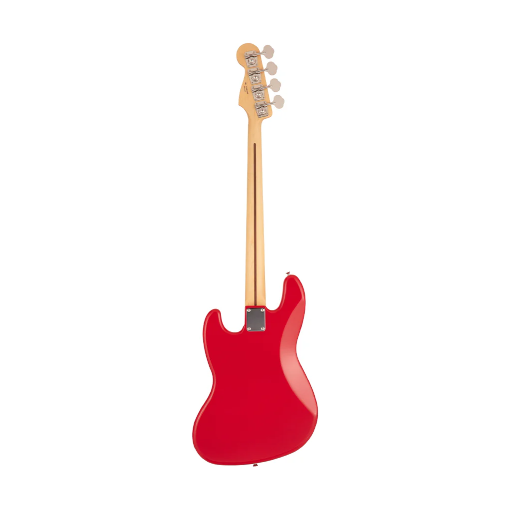 Fender Japan Hybrid II Jazz Bass Guitar, RW FB, Modena Red - Image 2