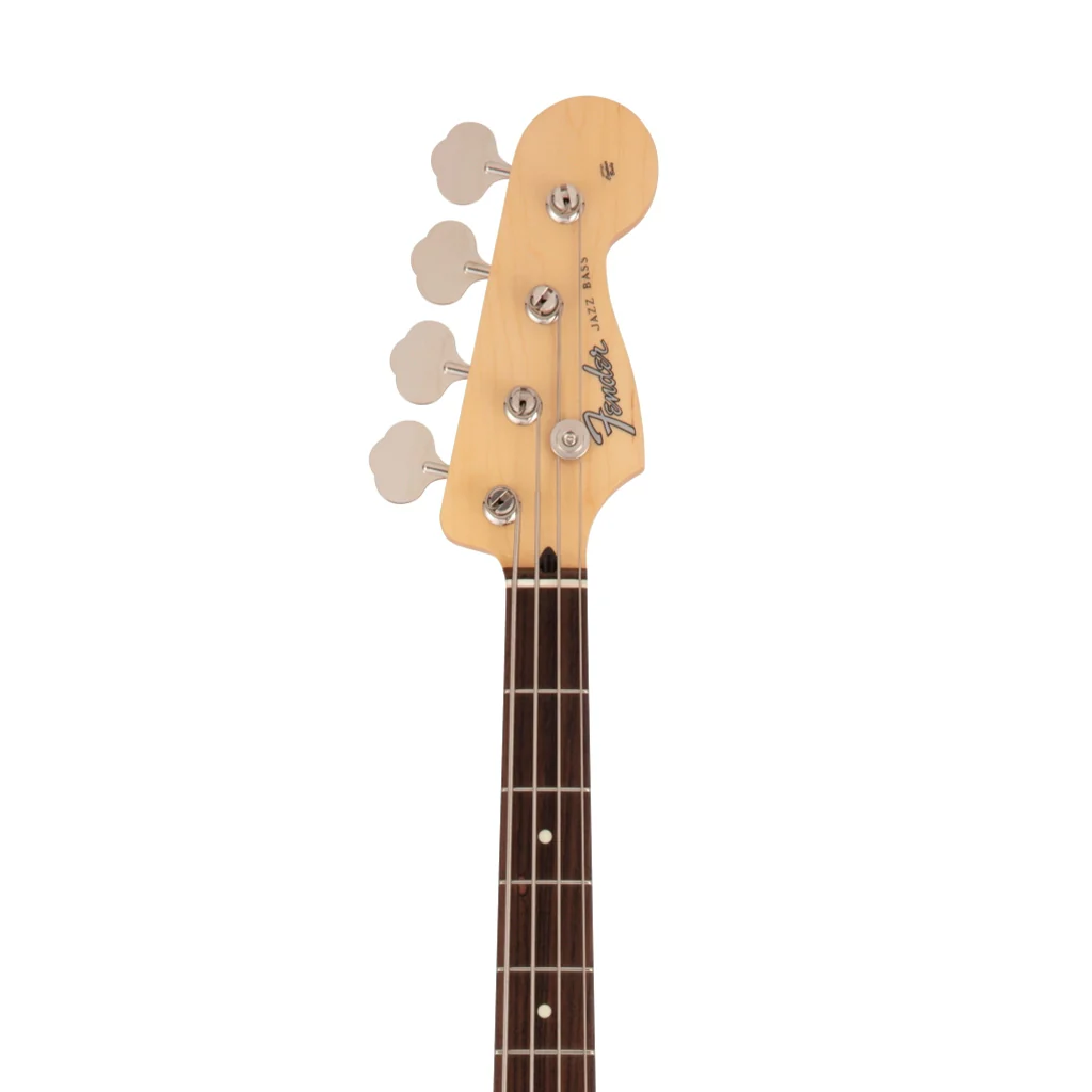 Fender Japan Hybrid II Jazz Bass Guitar, RW FB, Modena Red - Image 5