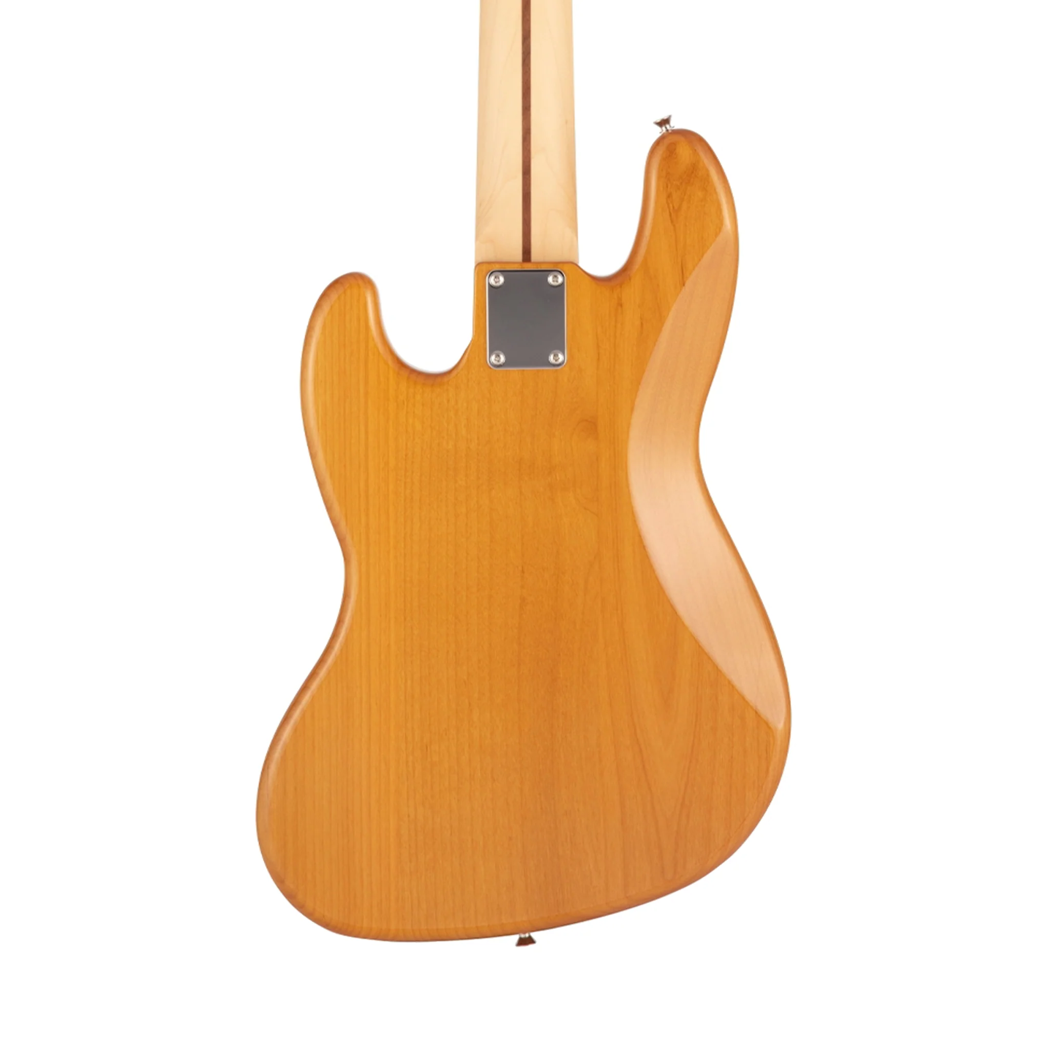 Fender Japan Hybrid II Jazz Bass V Guitar, Maple FB, Vintage Natural - Image 4
