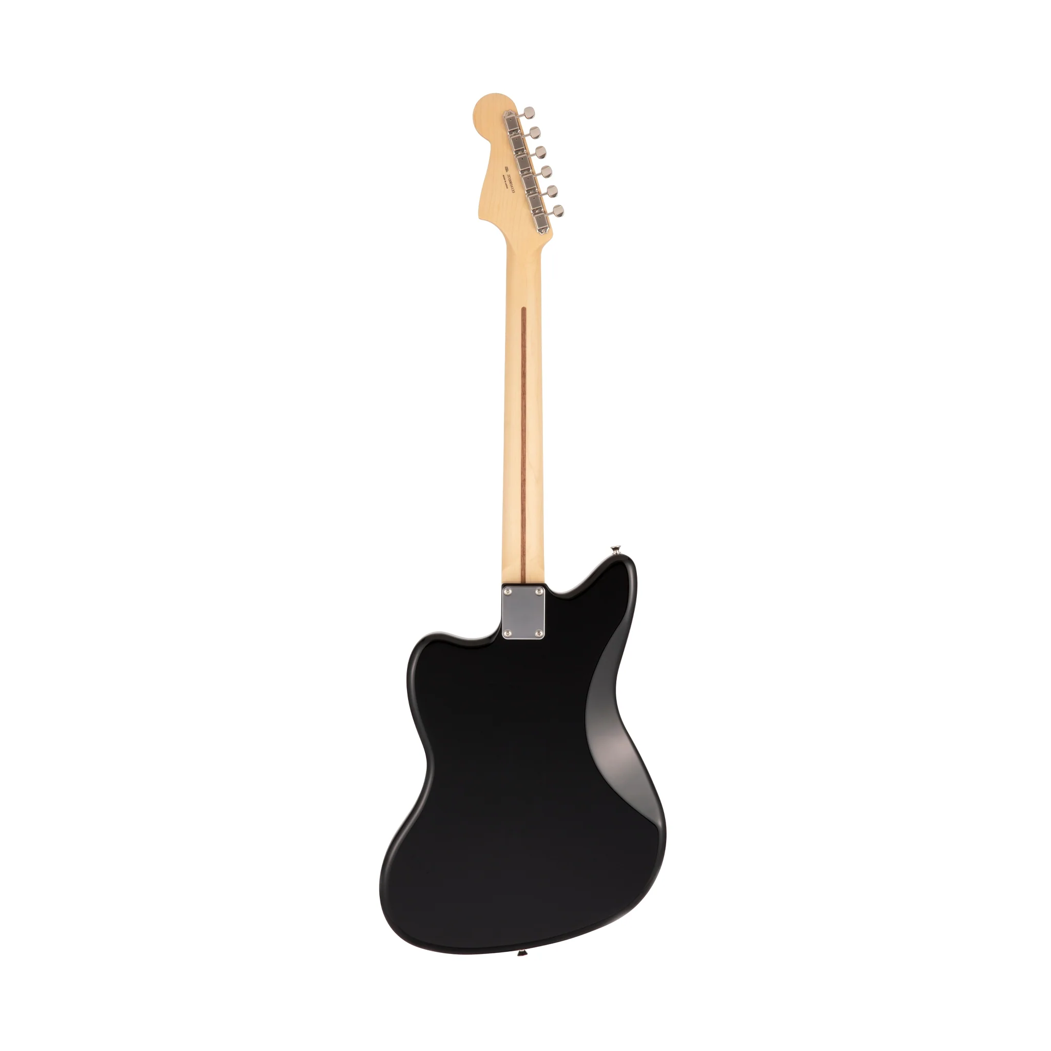 Fender Japan Hybrid II Jazzmaster Electric Guitar, Maple FB, Black - Image 2