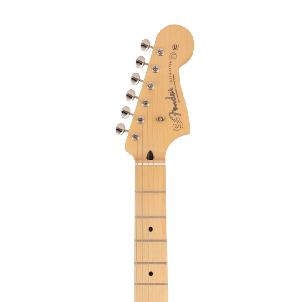Fender Japan Hybrid II Jazzmaster Electric Guitar, Maple FB, Black - Image 5