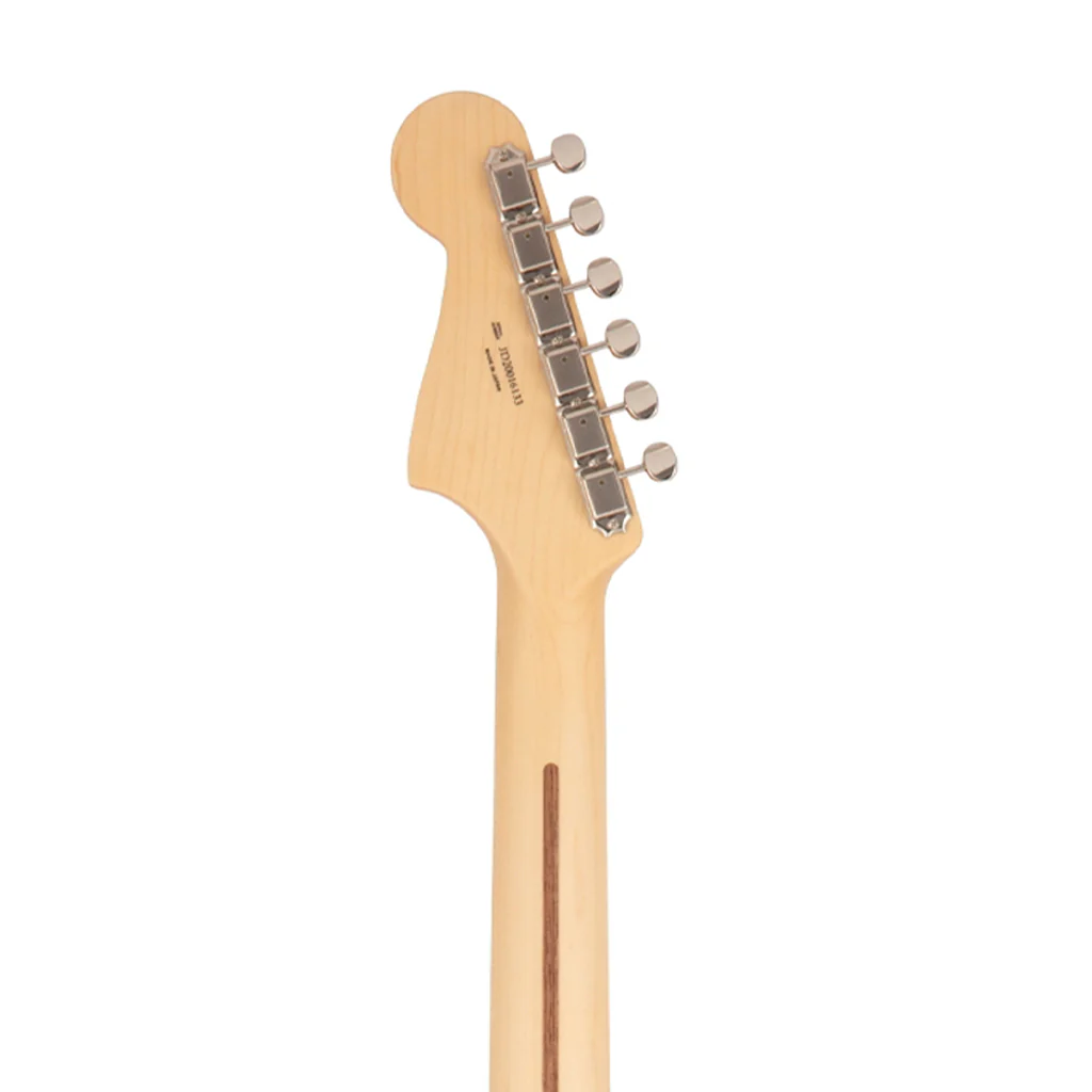 Fender Japan Hybrid II Jazzmaster Electric Guitar, Maple FB, Black - Image 6
