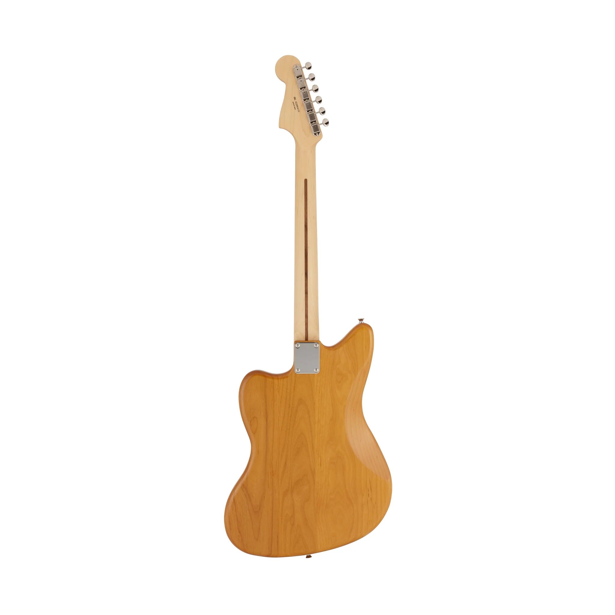 Fender Japan Hybrid II Jazzmaster Electric Guitar, Maple FB, Vintage Natural - Image 2