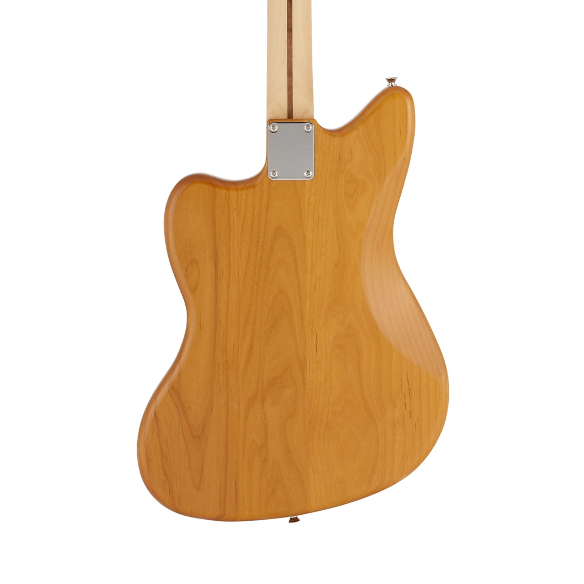 Fender Japan Hybrid II Jazzmaster Electric Guitar, Maple FB, Vintage Natural - Image 4