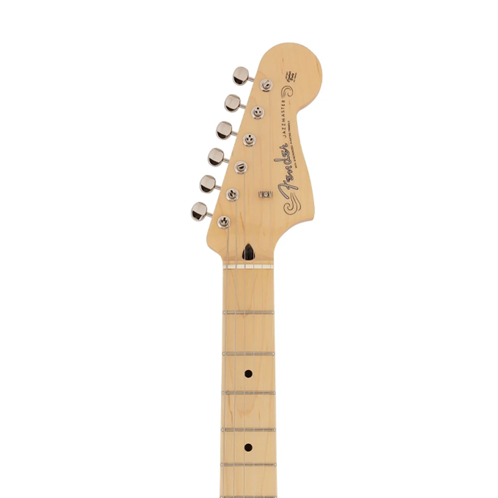 Fender Japan Hybrid II Jazzmaster Electric Guitar, Maple FB, Vintage Natural - Image 5