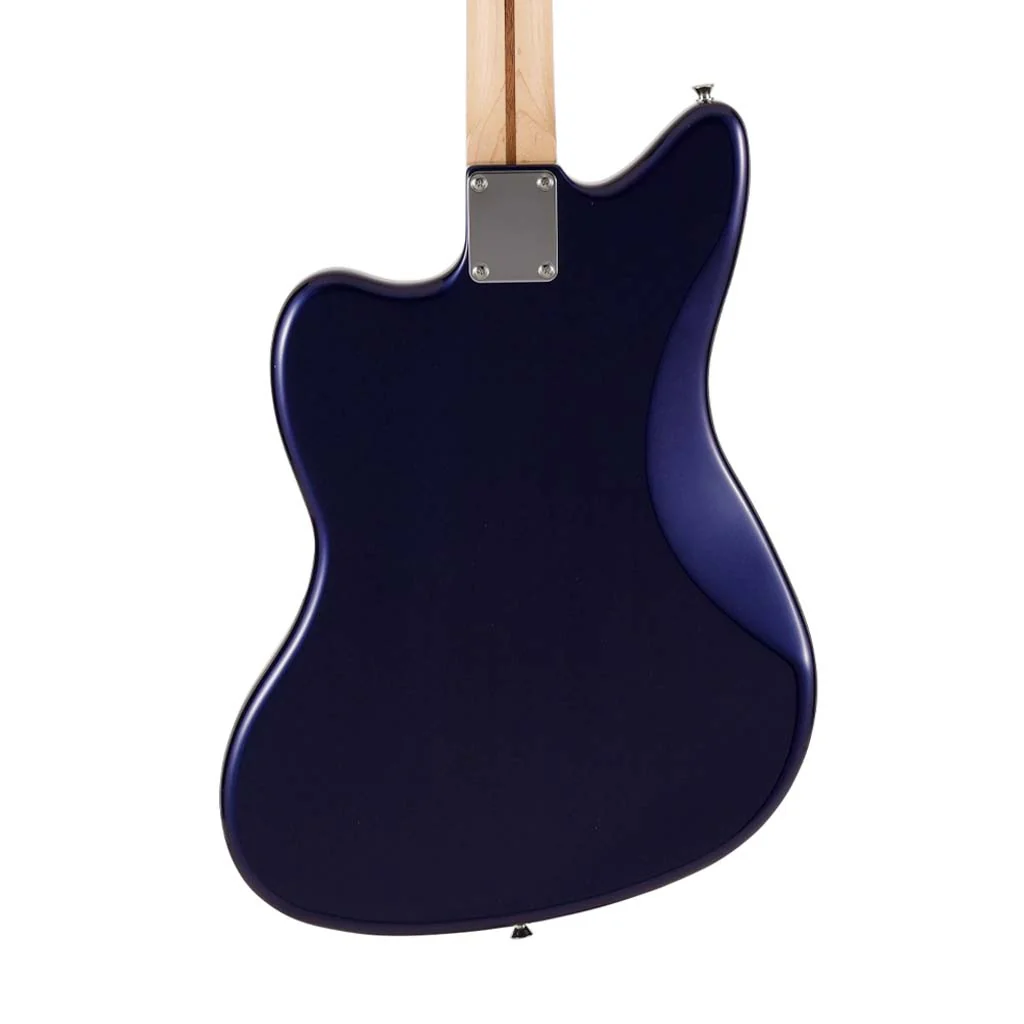 Fender Japan Hybrid II Jazzmaster Electric Guitar, RW FB, Azure Metallic - Image 4