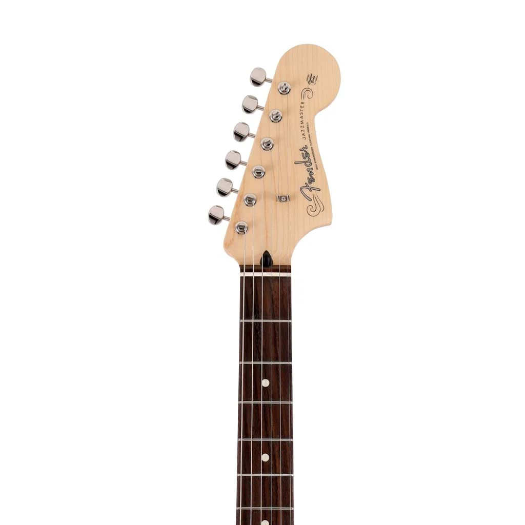 Fender Japan Hybrid II Jazzmaster Electric Guitar, RW FB, Azure Metallic - Image 6