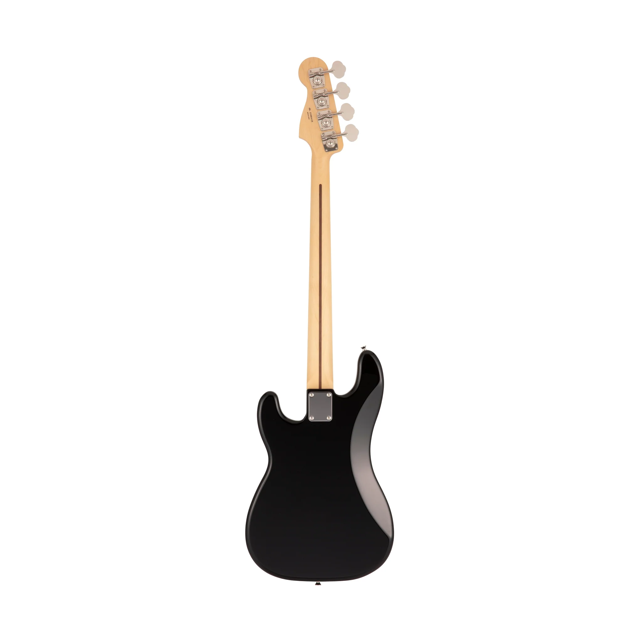 Fender Japan Hybrid II Precision Bass Guitar, Maple FB, Black - Image 2