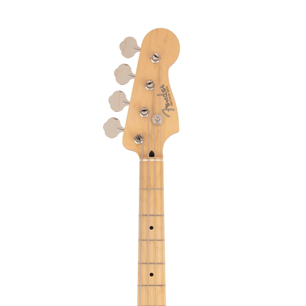 Fender Japan Hybrid II Precision Bass Guitar, Maple FB, Black - Image 5