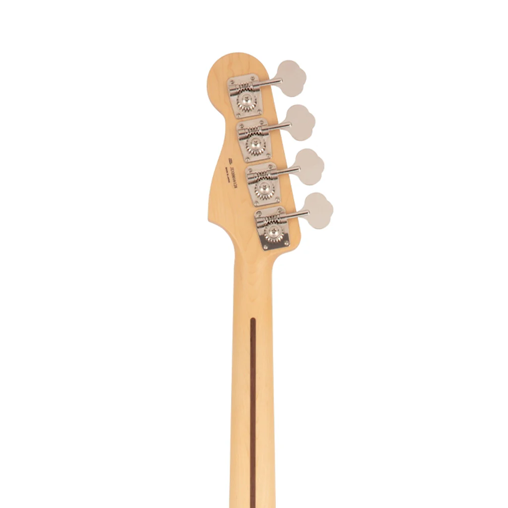 Fender Japan Hybrid II Precision Bass Guitar, Maple FB, Black - Image 6
