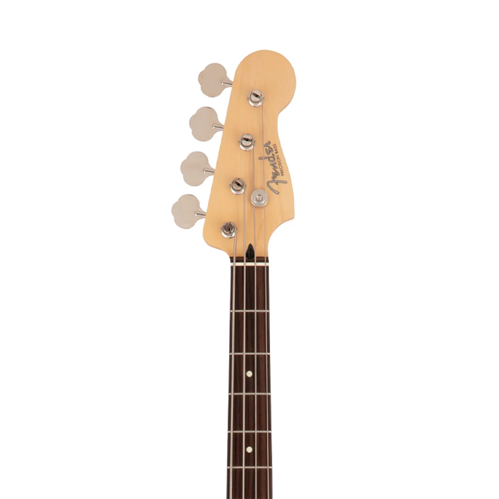 Fender Japan Hybrid II Precision Bass Guitar, RW FB, Forest Blue - Image 5