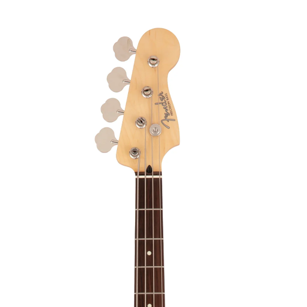 Fender Japan Hybrid II Precision Bass Guitar, RW FB, Modena Red - Image 5