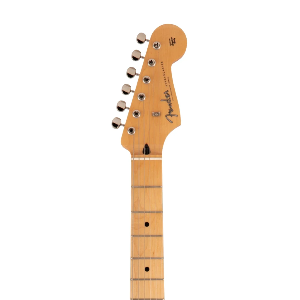 Fender Japan Hybrid II Stratocaster Electric Guitar, Maple FB, Arctic White - Image 5