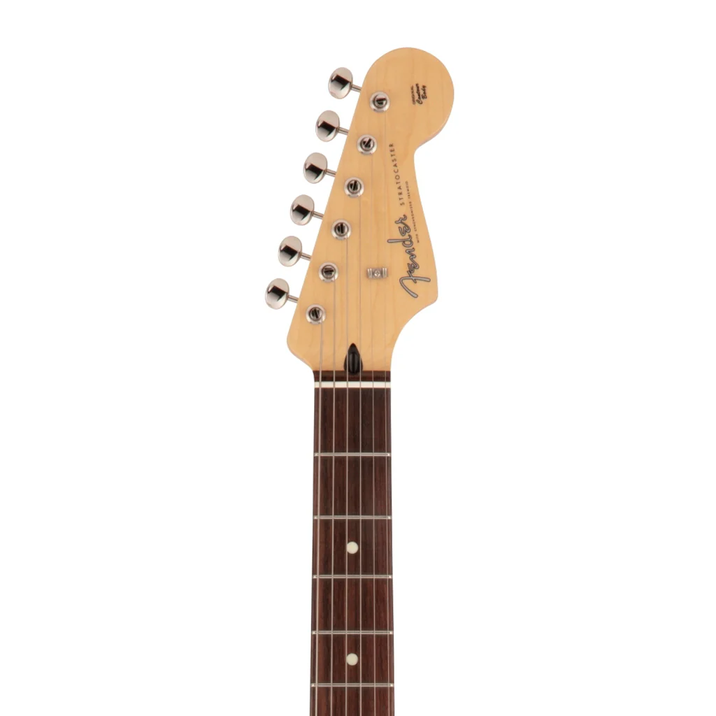 Fender Japan Hybrid II Stratocaster Electric Guitar, RW FB, Forest Blue - Image 5
