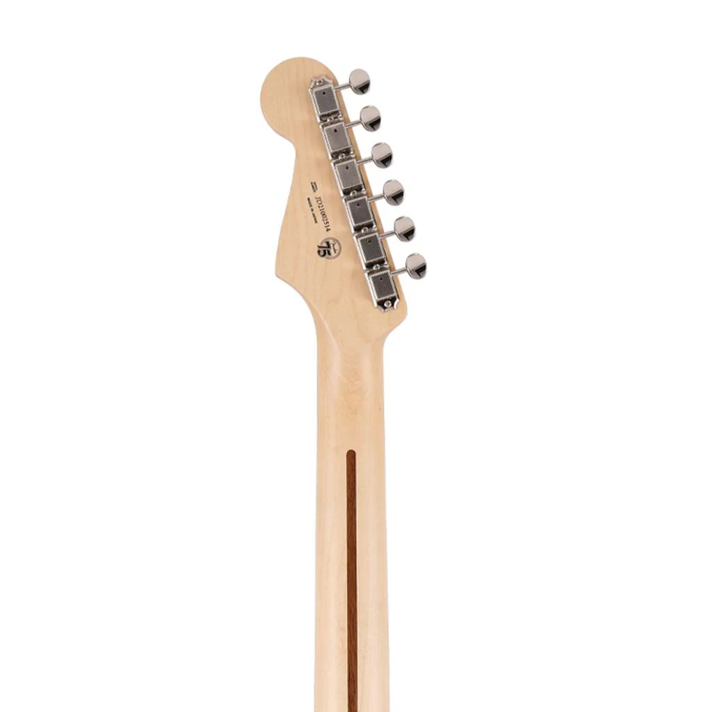 Fender Japan Hybrid II Stratocaster Electric Guitar, RW FB, Mystic 3-Tone Sunburst - Image 7