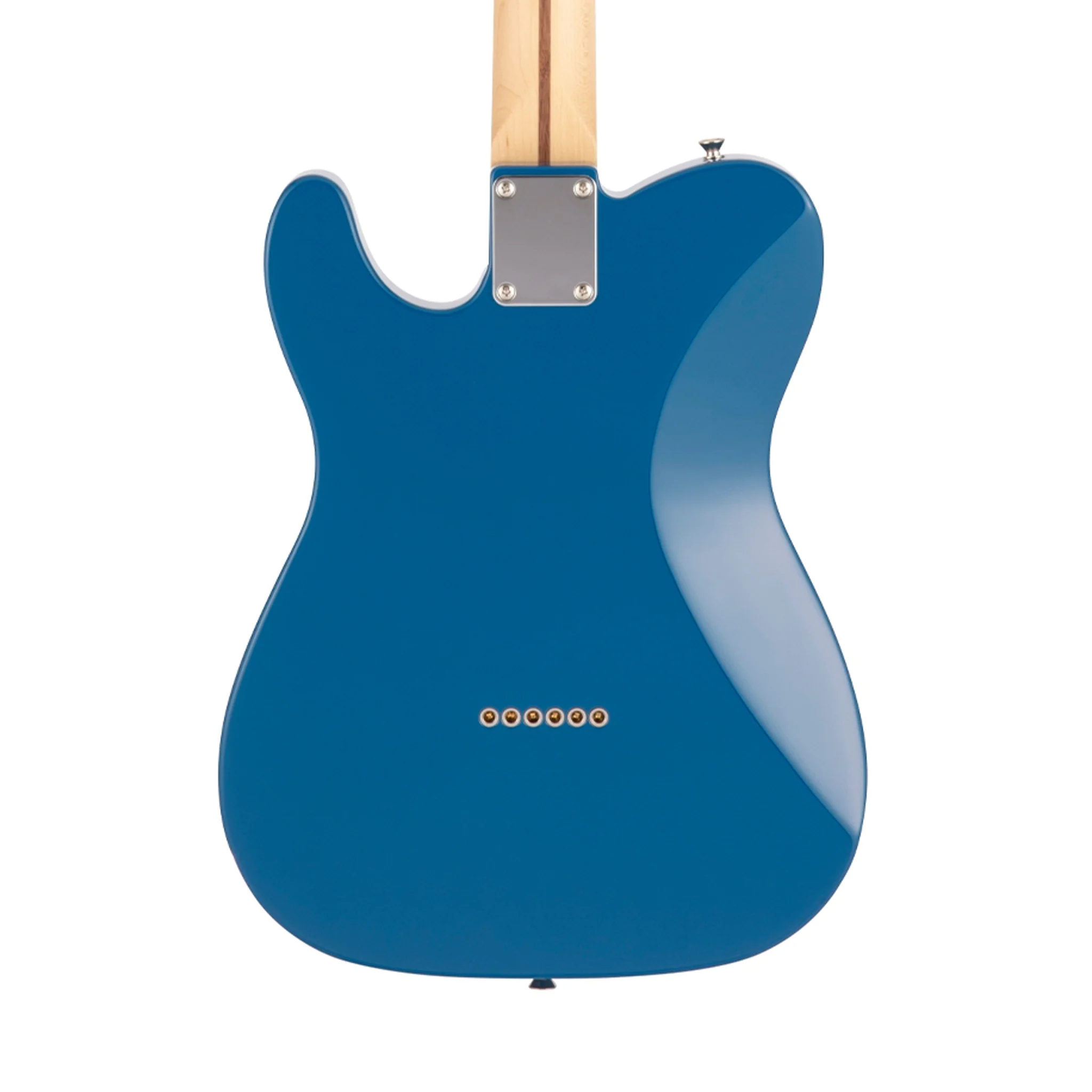 Fender Japan Hybrid II Telecaster Electric Guitar, Maple FB, Forest Blue - Image 4
