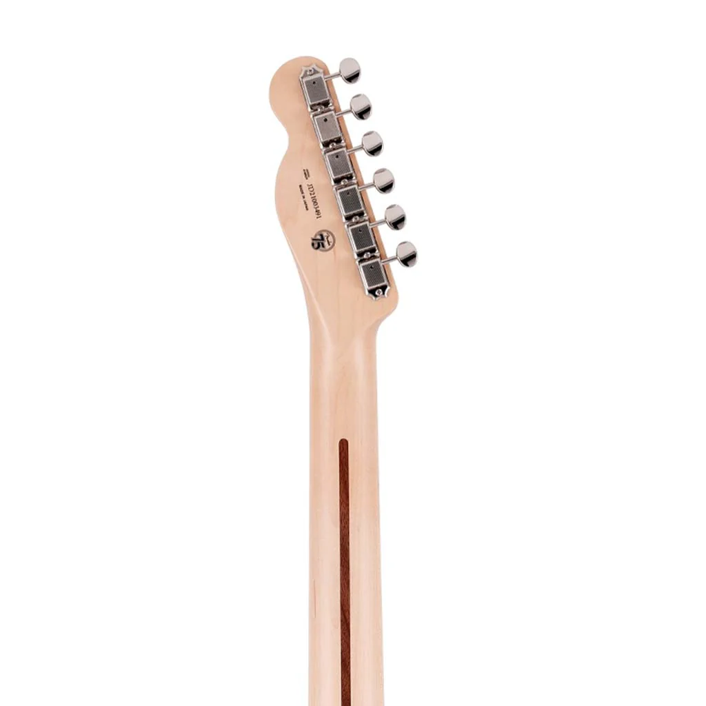 Fender Japan Hybrid II Telecaster Electric Guitar, Maple FB, Indigo Transparent - Image 7