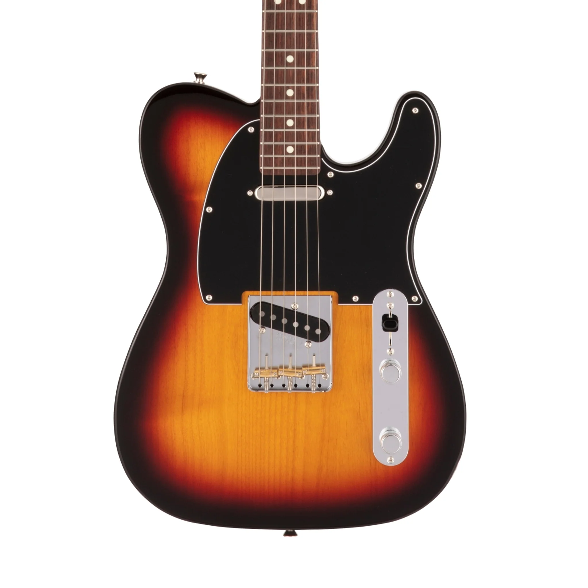 Fender Japan Hybrid II Telecaster Electric Guitar, RW FB, 3-Color Sunburst - Image 3