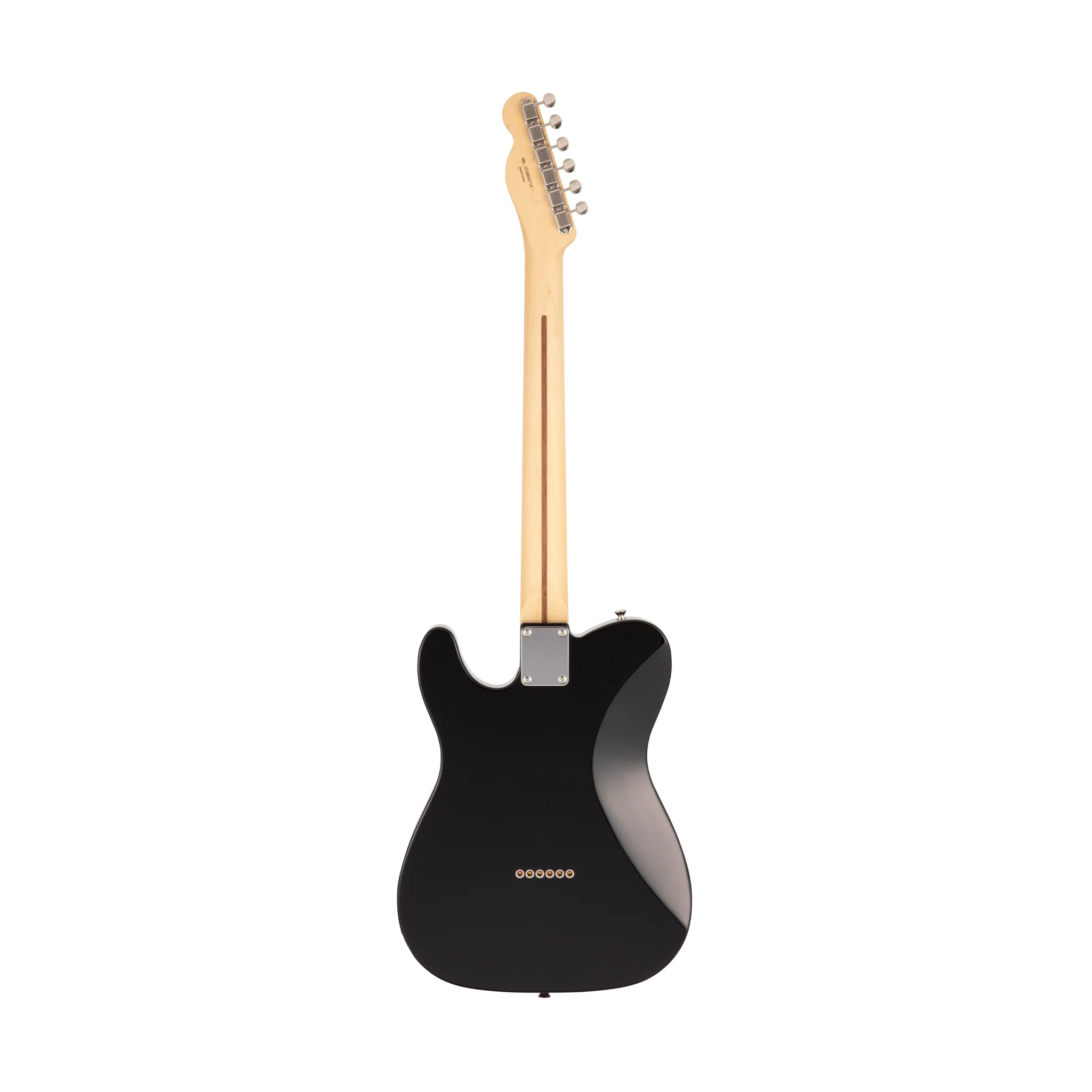 Fender Japan Hybrid II Telecaster Electric Guitar, RW FB, Black - Image 2