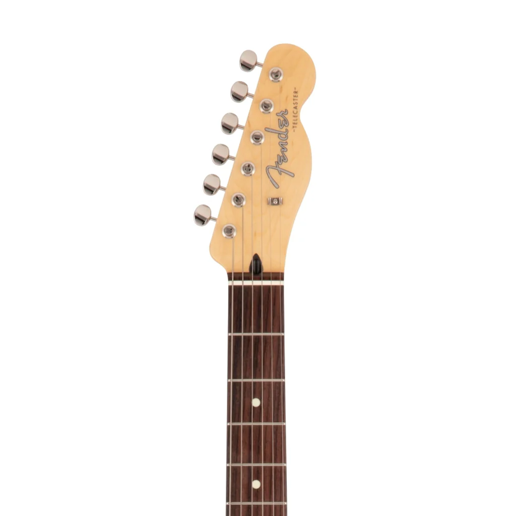 Fender Japan Hybrid II Telecaster Electric Guitar, RW FB, Black - Image 5
