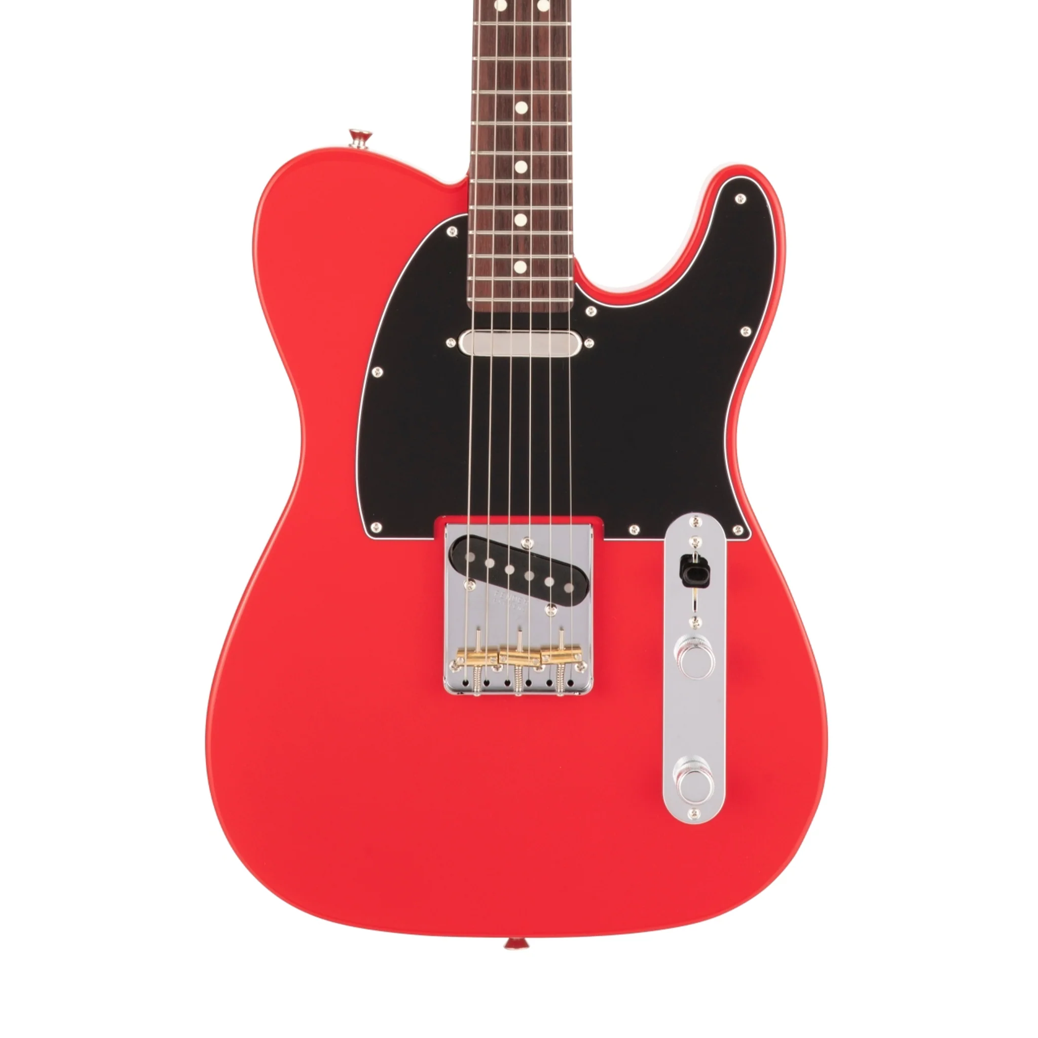 Fender Japan Hybrid II Telecaster Electric Guitar, RW FB, Modena Red - Image 3