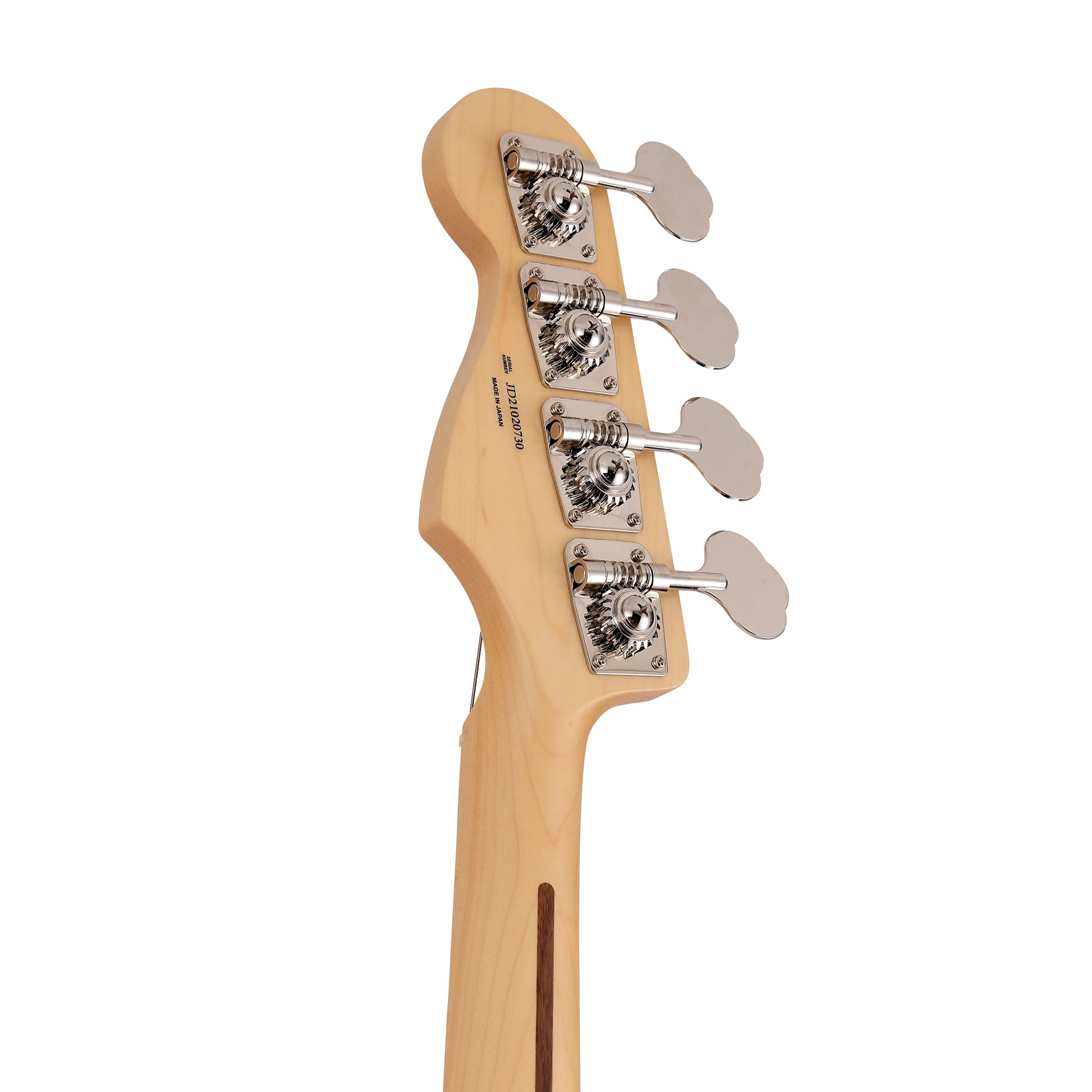 Fender Japan Junior Collection Jazz Bass Guitar, Maple FB, Satin Shell Pink - Image 7