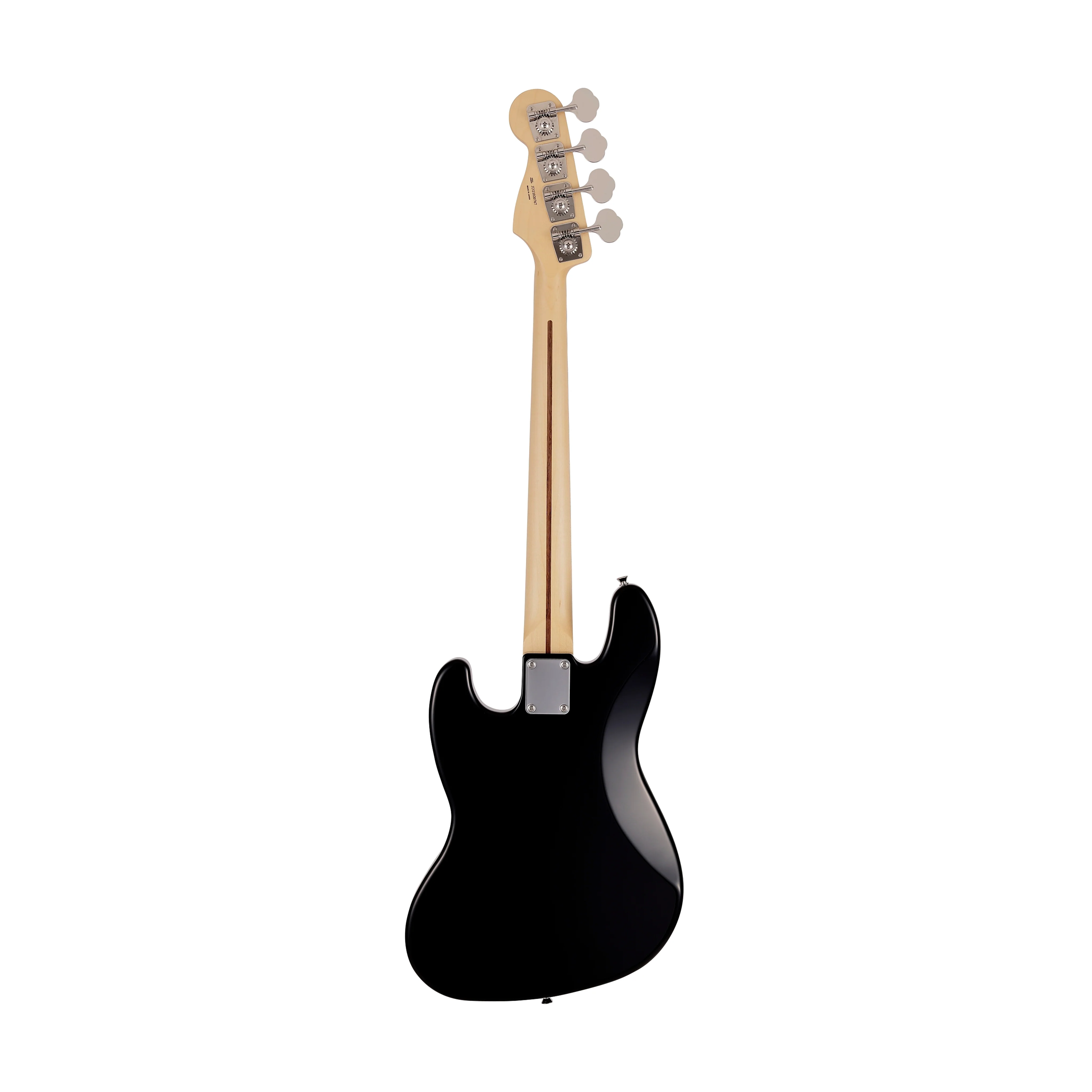 Fender Japan Junior Collection Jazz Bass Guitar, RW FB, Black - Image 2
