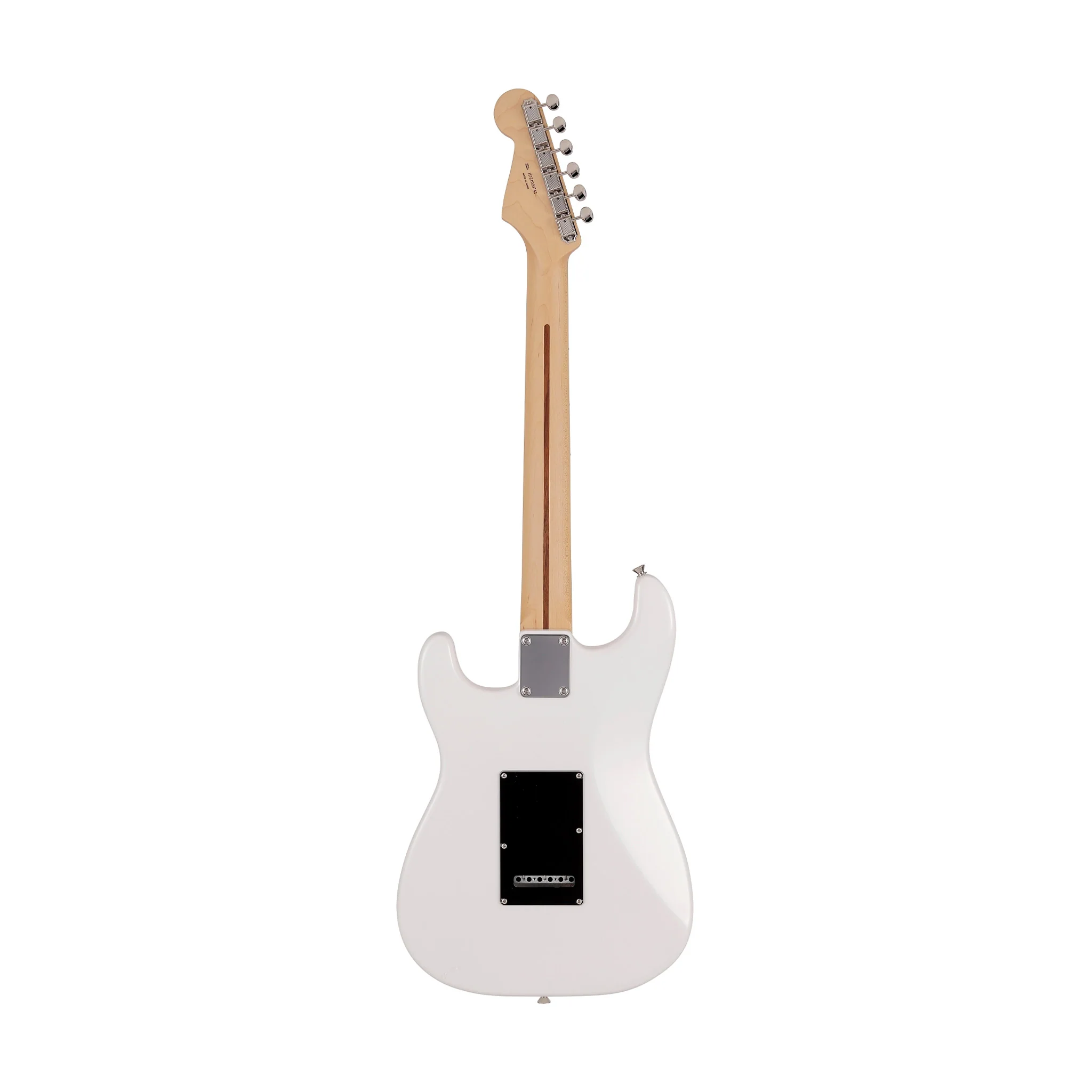 Fender Japan Junior Collection Stratocaster Electric Guitar, Maple FB, Arctic White - Image 2