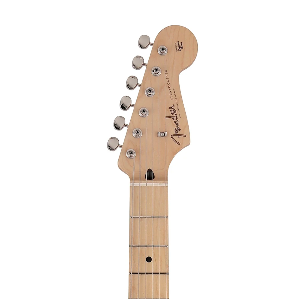 Fender Japan Junior Collection Stratocaster Electric Guitar, Maple FB, Satin Daphne Blue - Image 6