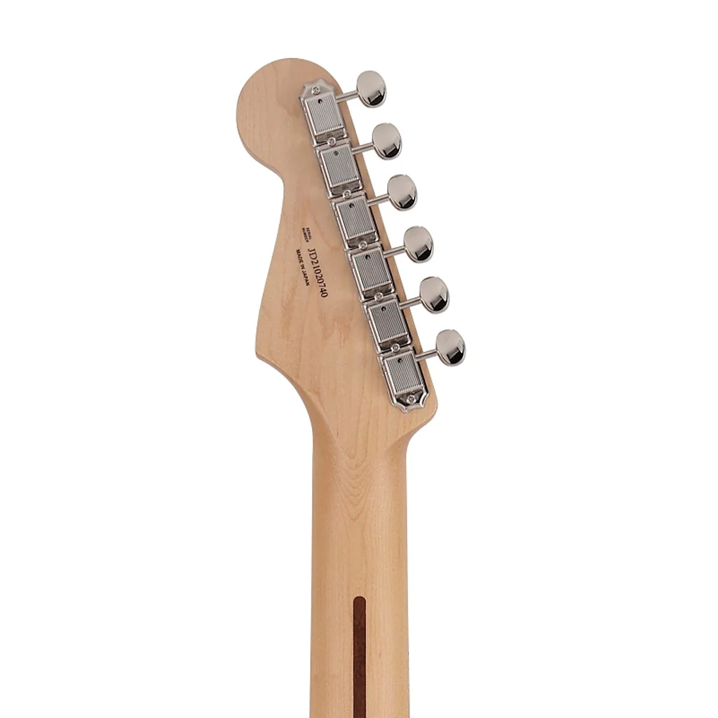 Fender Japan Junior Collection Stratocaster Electric Guitar, Maple FB, Satin Daphne Blue - Image 7