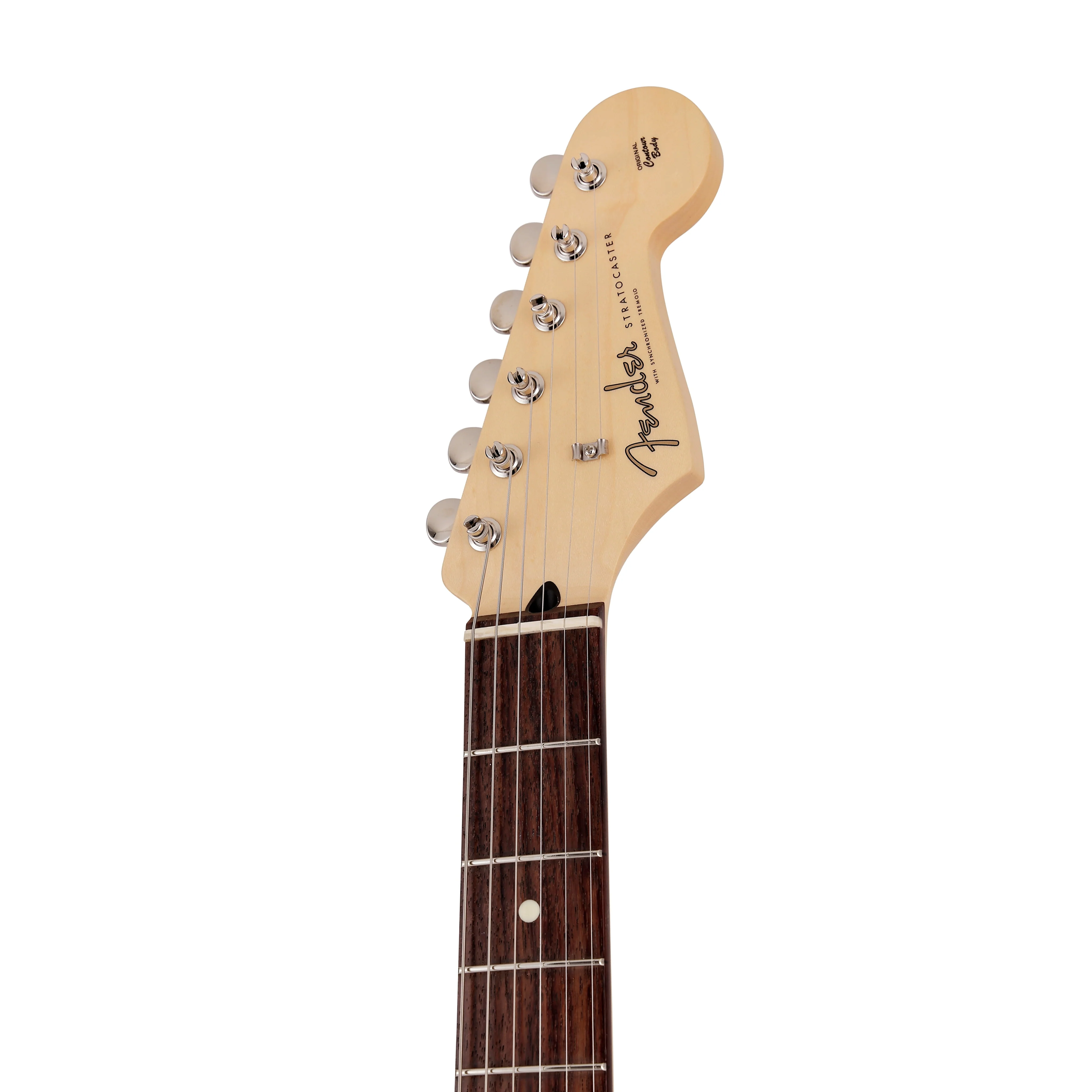 Fender Japan Junior Collection Stratocaster Electric Guitar, RW FB, Satin Daphne Blue - Image 6