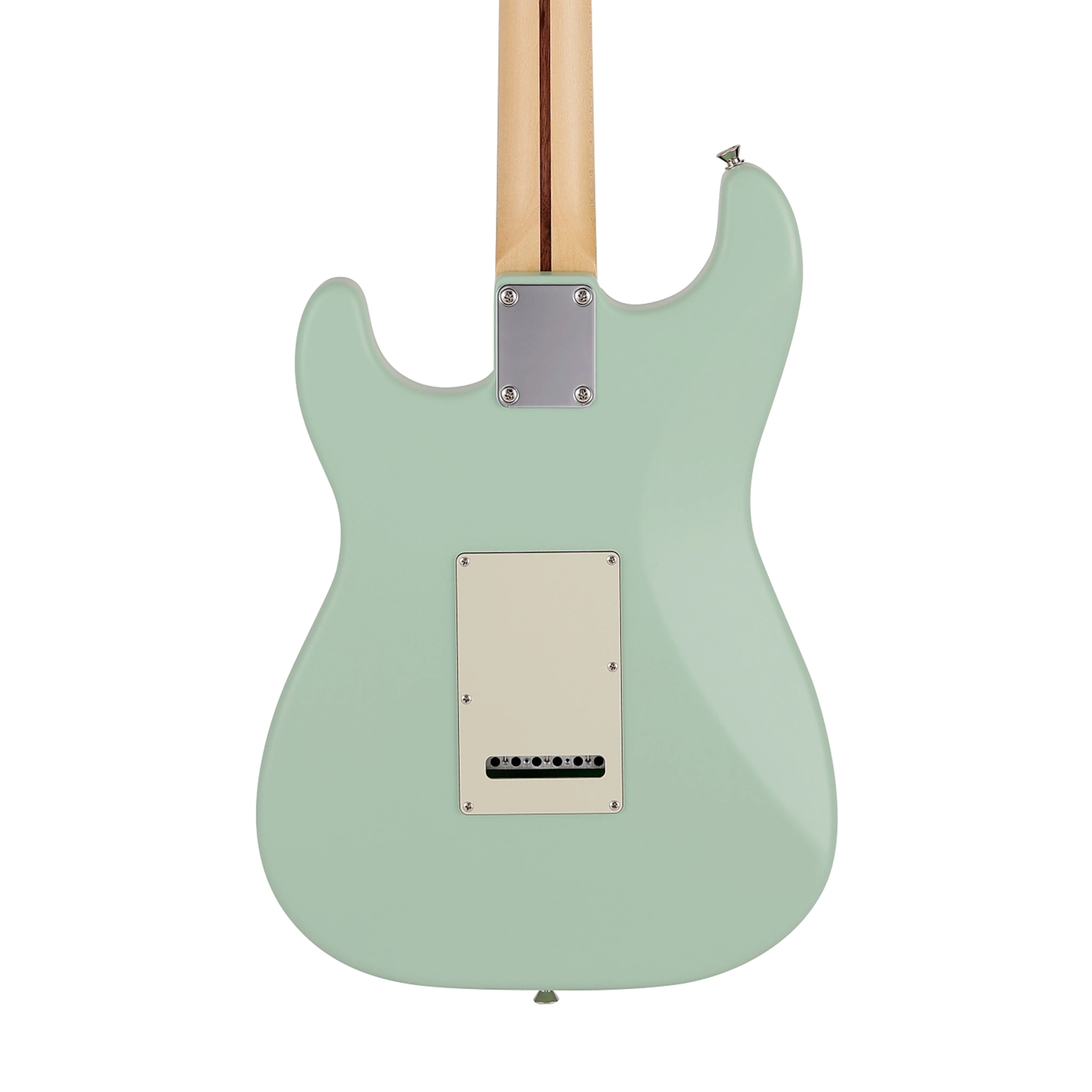 Fender Japan Junior Collection Stratocaster Electric Guitar, RW FB, Satin Surf Green - Image 4