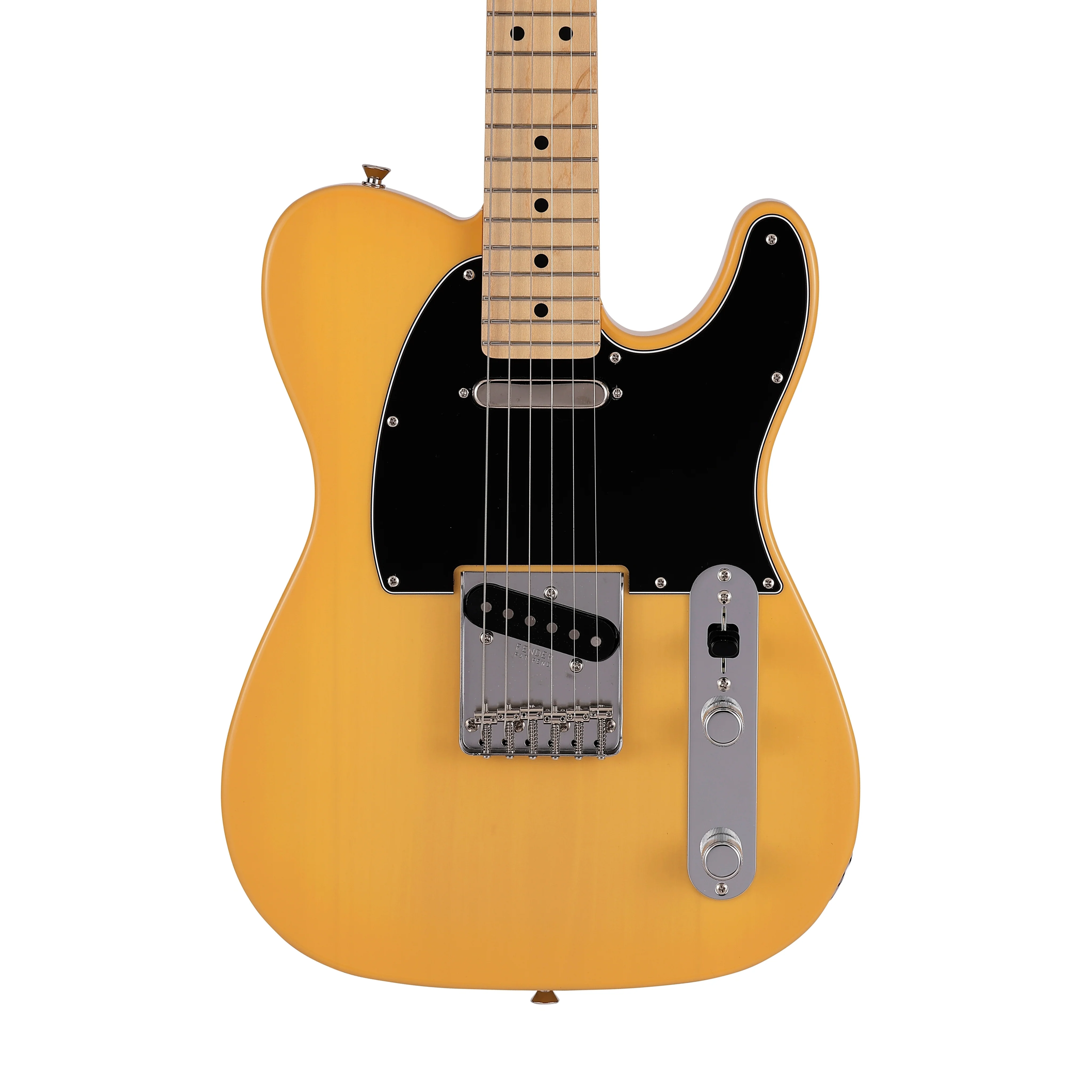 Fender Japan Junior Collection Telecaster Electric Guitar, Maple FB, Butterscotch Blonde - Image 3