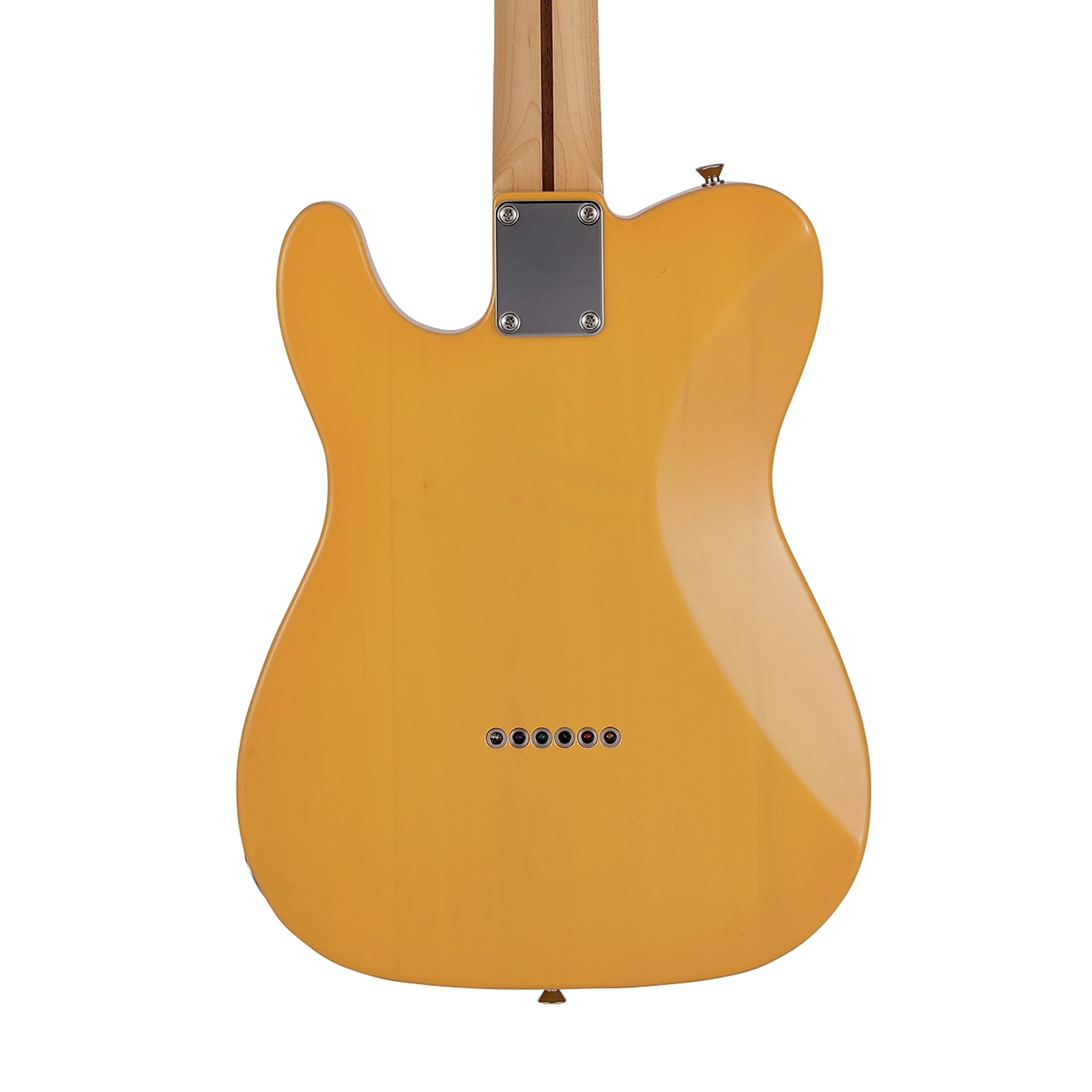 Fender Japan Junior Collection Telecaster Electric Guitar, Maple FB, Butterscotch Blonde - Image 4