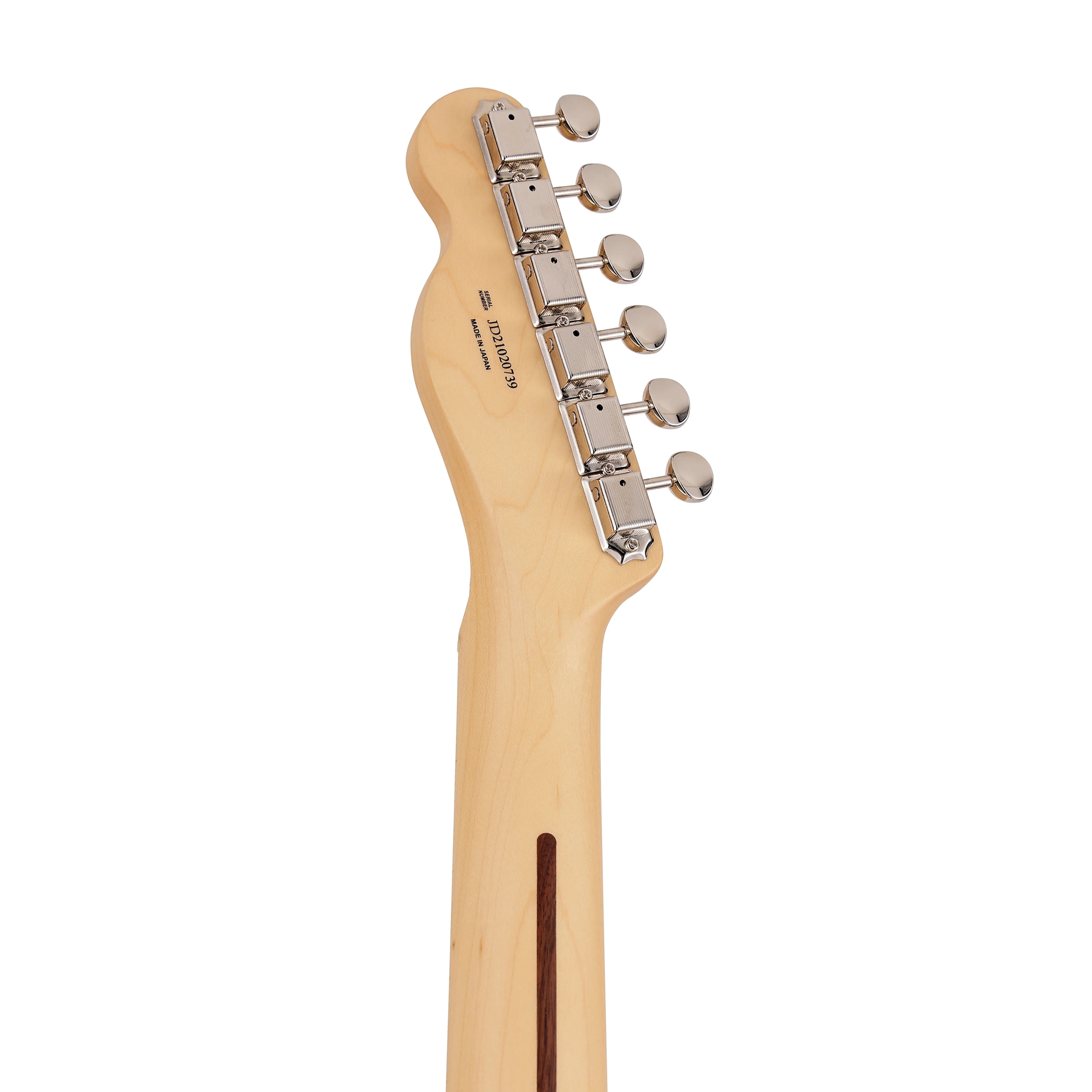 Fender Japan Junior Collection Telecaster Electric Guitar, Maple FB, Satin Daphne Blue - Image 7