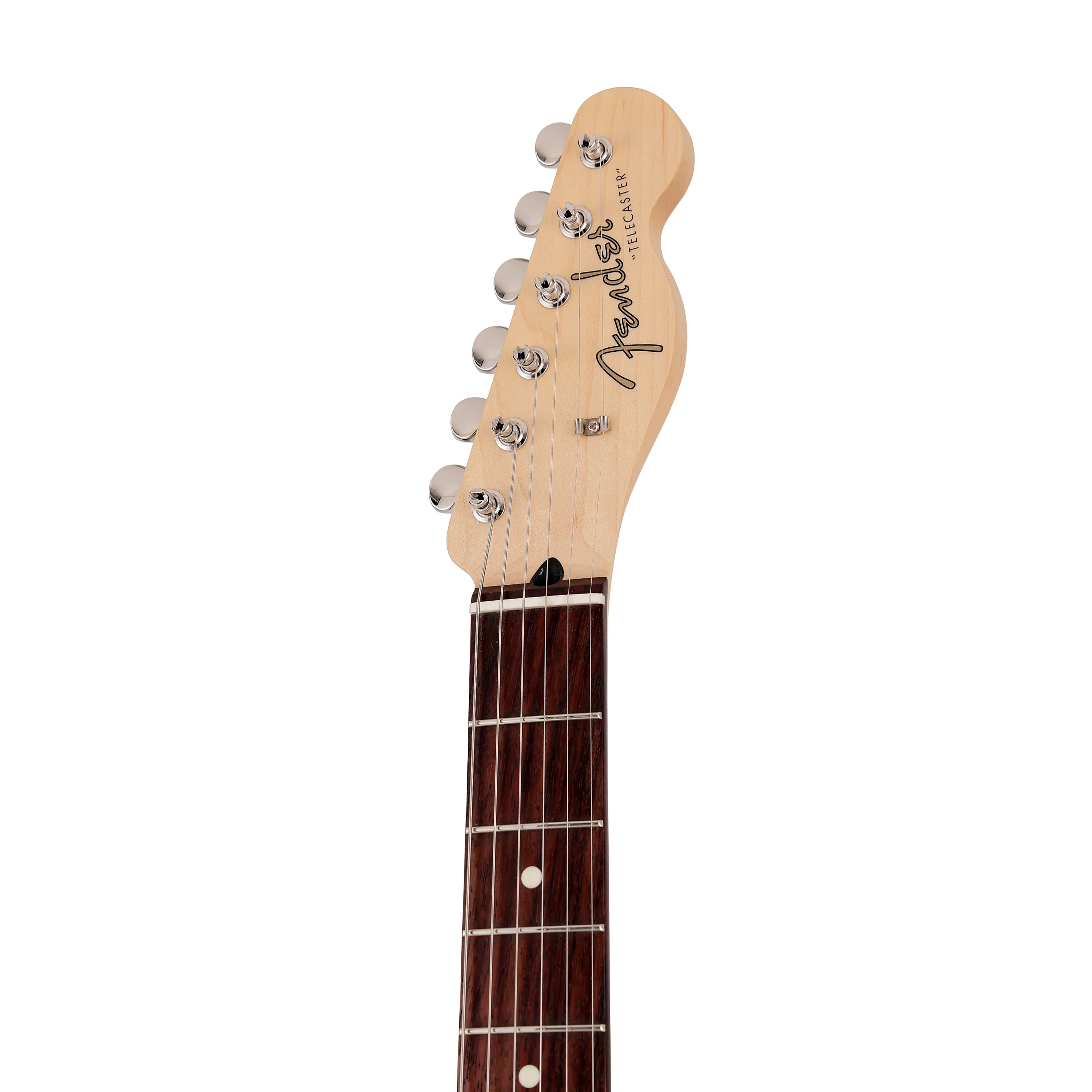 Fender Japan Junior Collection Telecaster Electric Guitar, RW FB, Black - Image 6