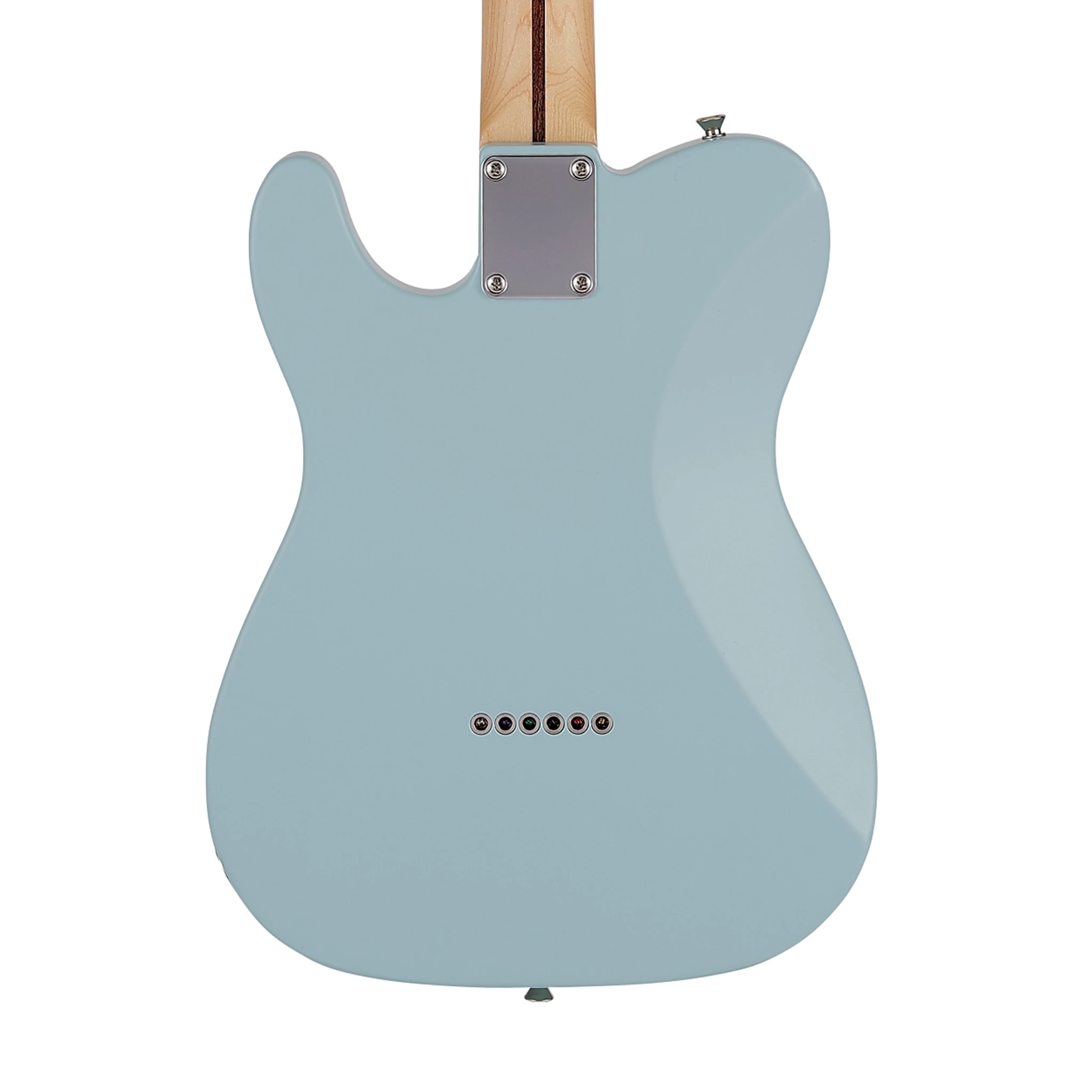 Fender Japan Junior Collection Telecaster Electric Guitar, RW FB, Satin Daphne Blue - Image 4