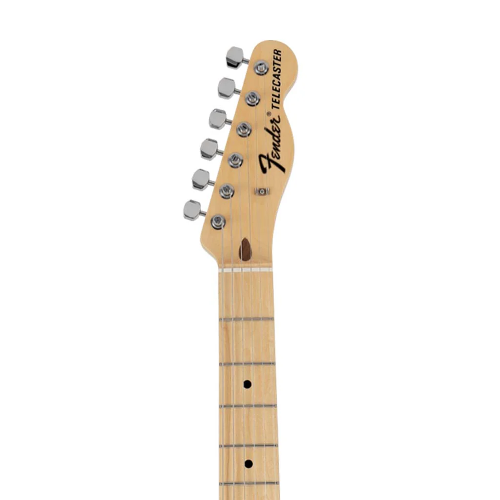 Fender Japan Ltd Ed F Hole Telecaster Thinline Electric Guitar, Maple FB, Mystic Ice Blue - Image 6