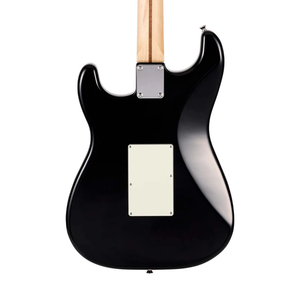 Fender Japan Ltd Ed Stratocaster Floyd Rose Electric Guitar, RW FB, Black - Image 4