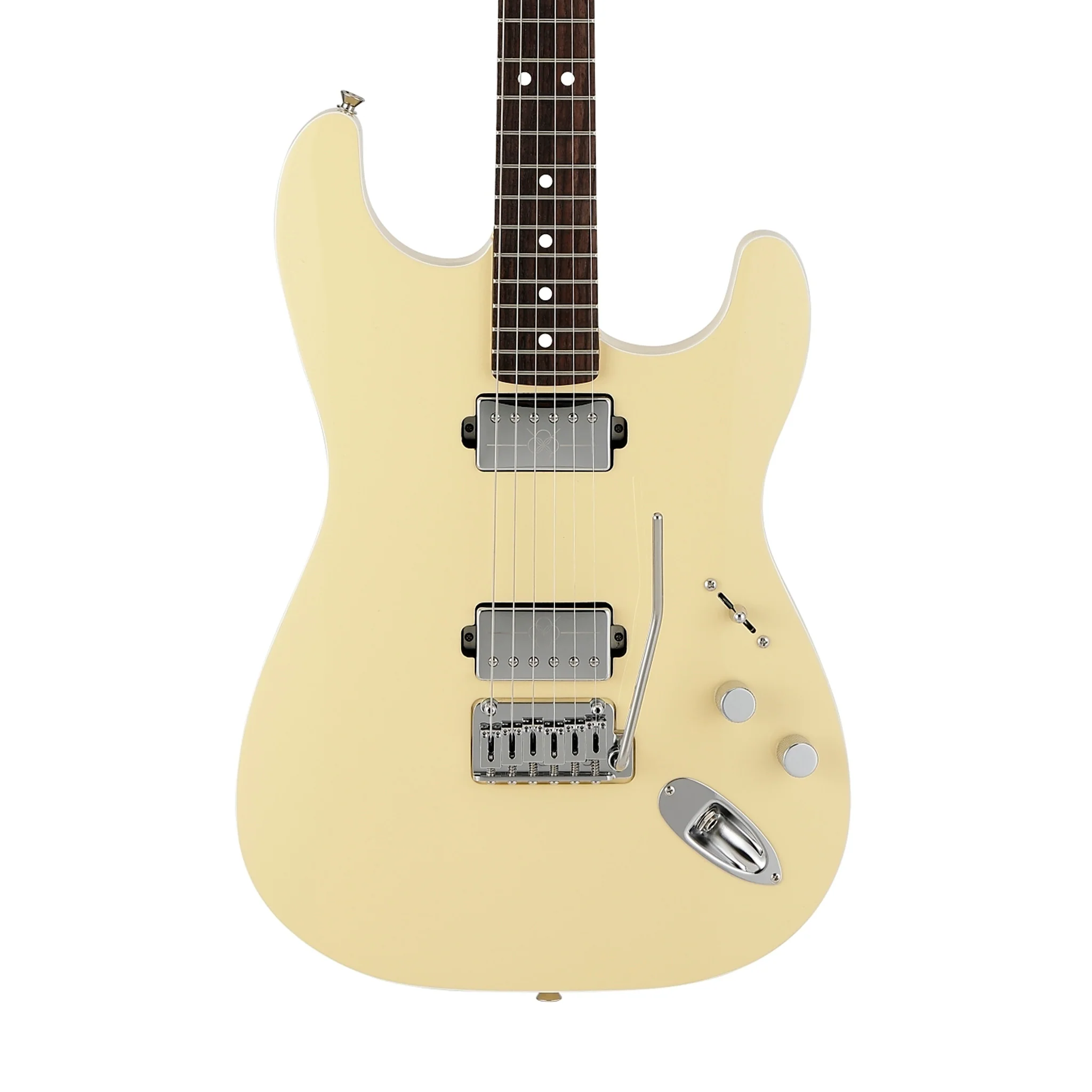 Fender Japan Scandal Mami Stratocaster Electric Guitar, RW FB, Vintage White Omochi - Image 3