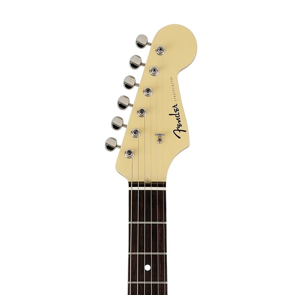 Fender Japan Scandal Mami Stratocaster Electric Guitar, RW FB, Vintage White Omochi - Image 6