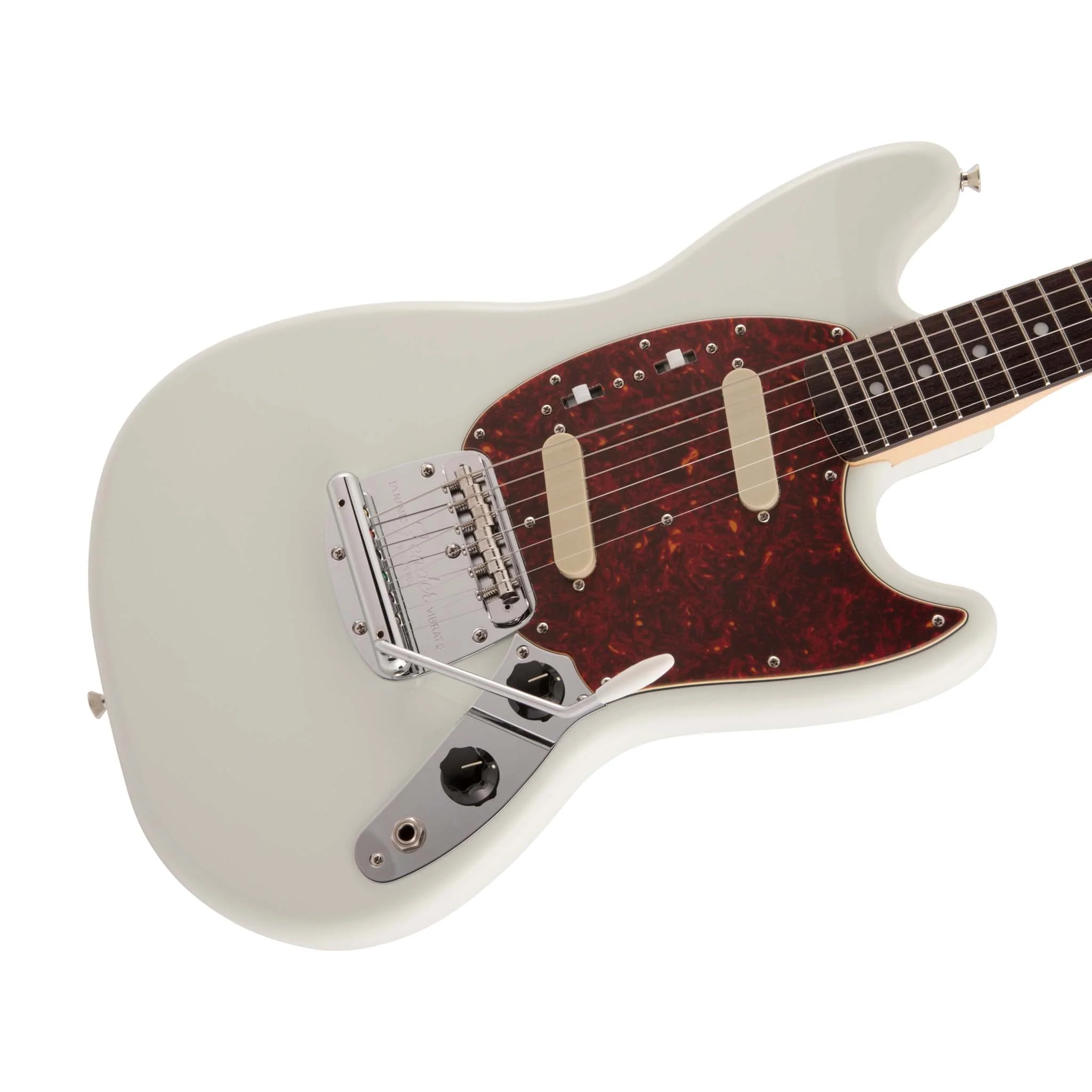 Fender Japan Traditional 60s Mustang Electric Guitar, RW FB, Olympic White - Image 5