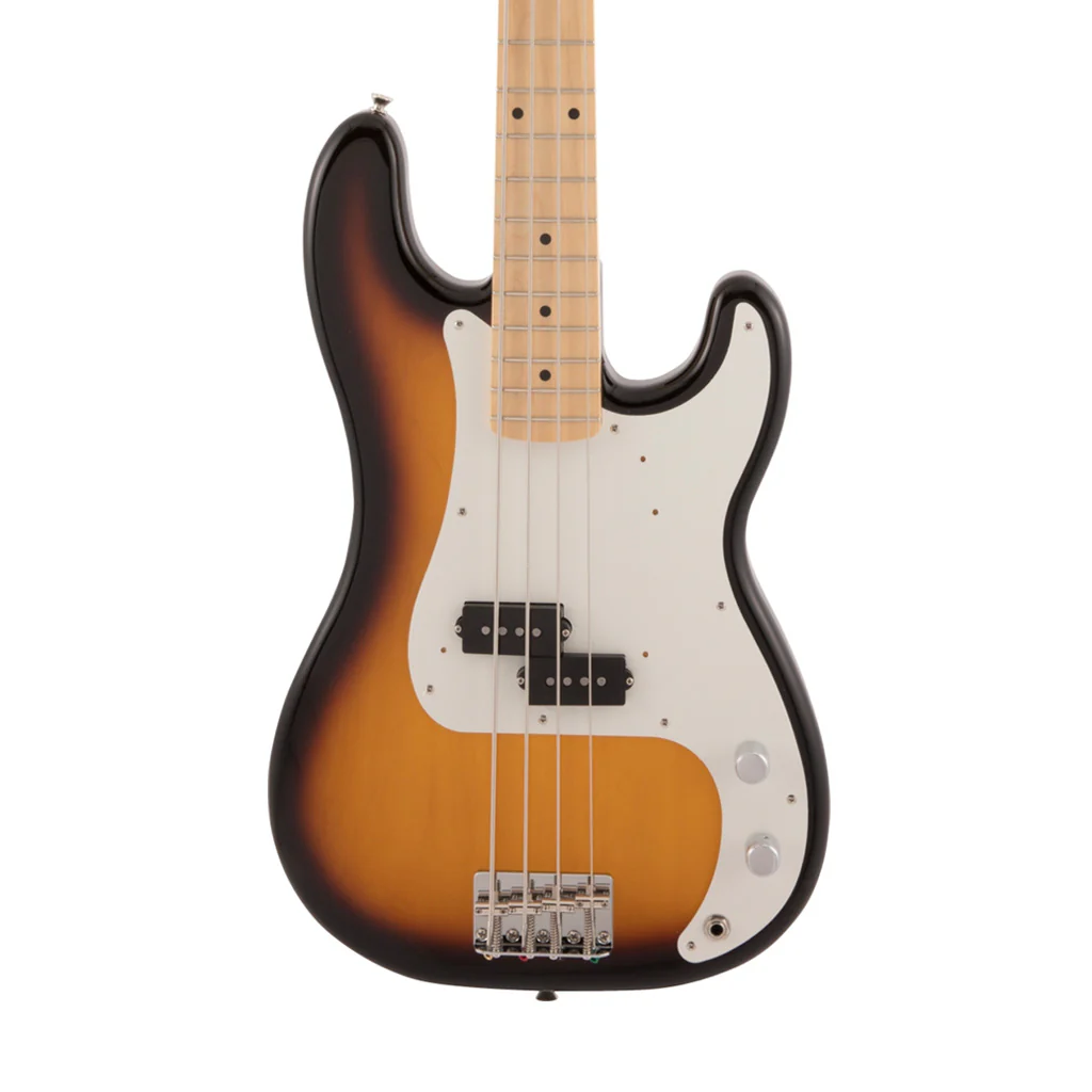Fender Japan Traditional II 50s Precision Bass Guitar, Maple FB, 2-Tone Sunburst - Image 3