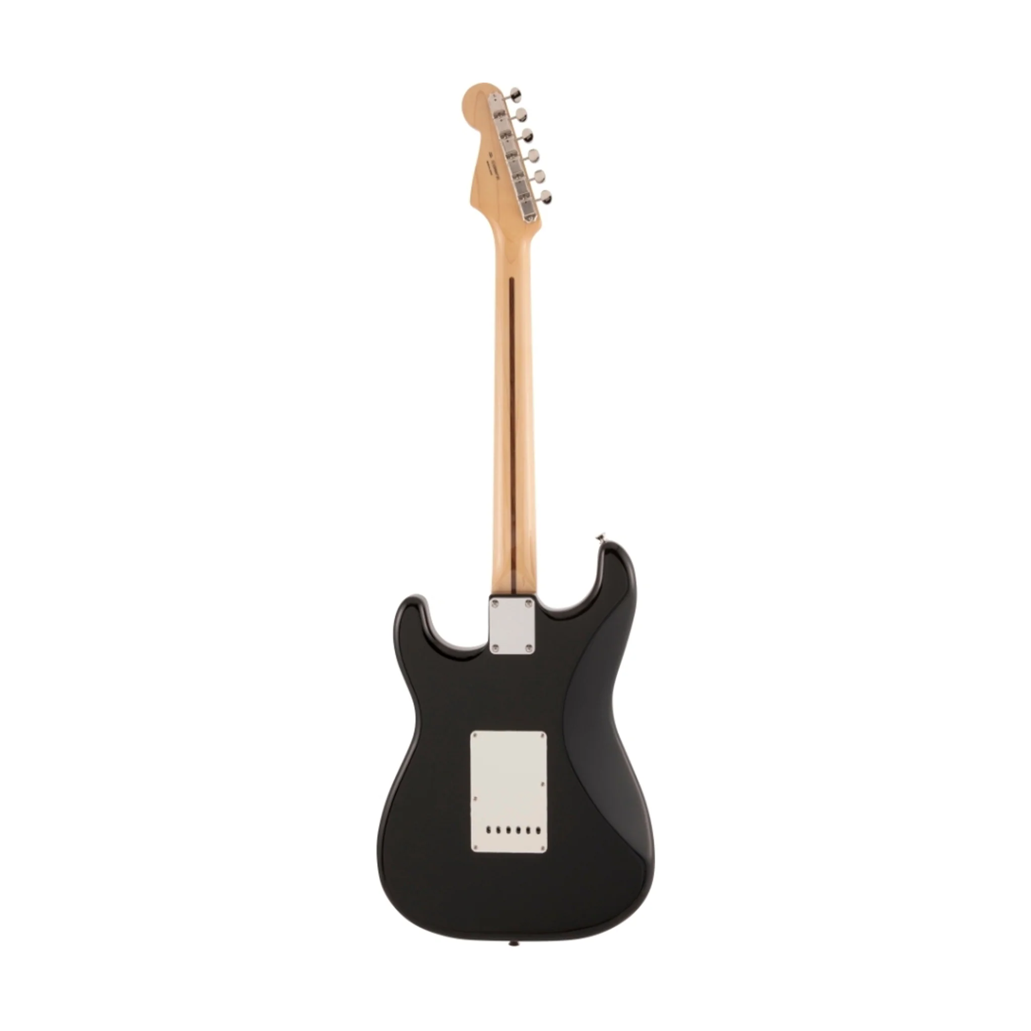 Fender Japan Traditional II 50s Stratocaster Electric Guitar, Maple FB, Black - Image 2